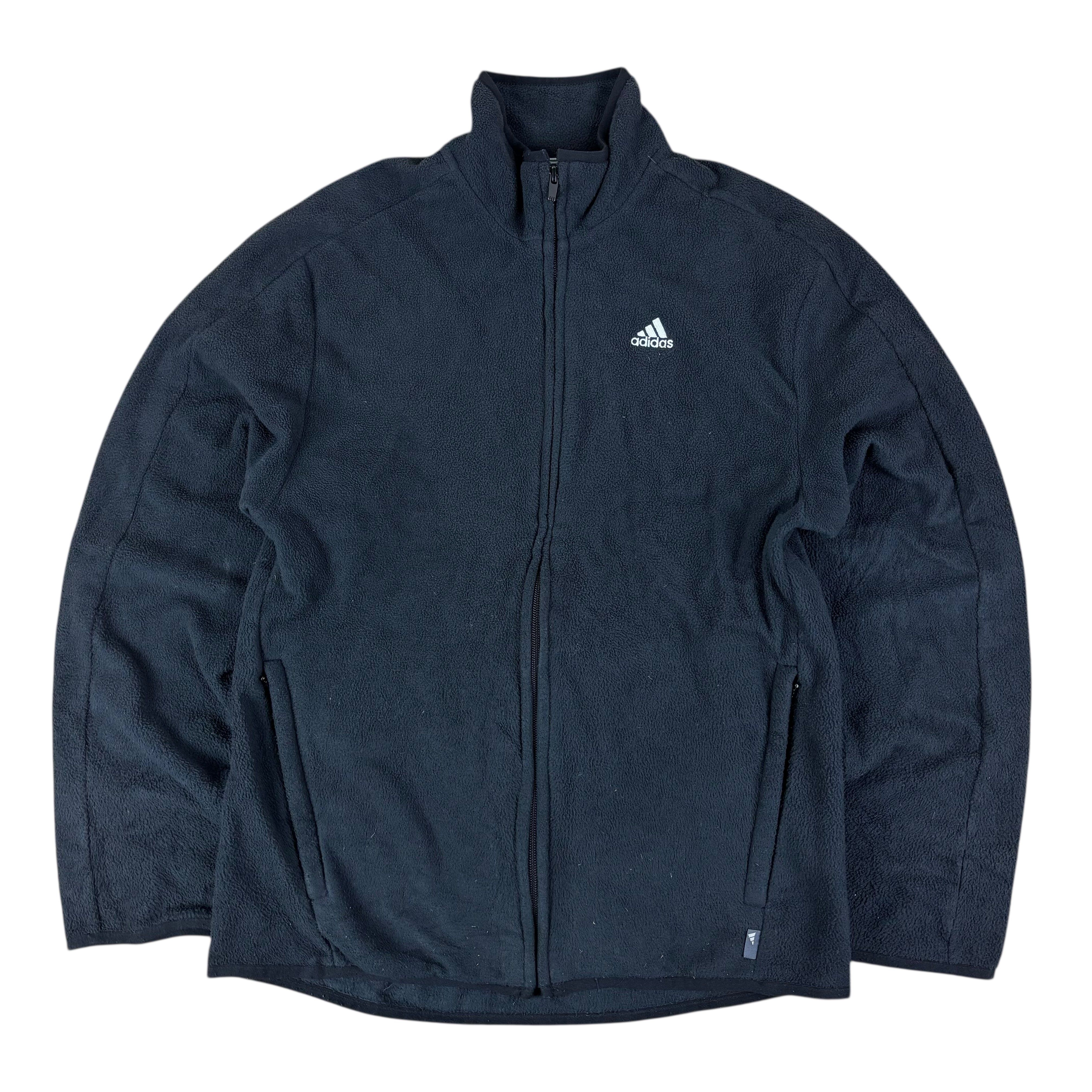 Adidas Black Y2K Logo Fleece (M)