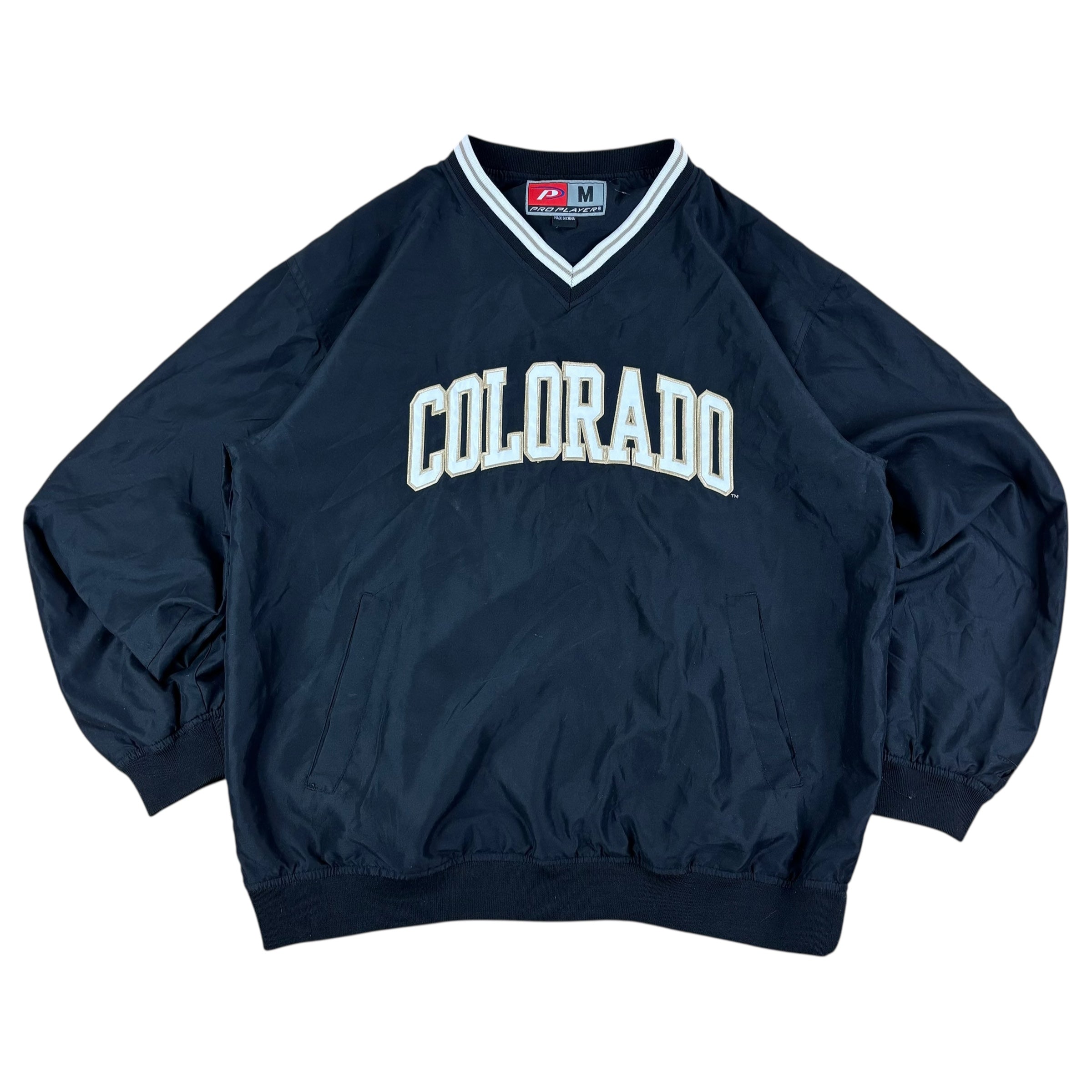 Pro Player University of Colorado Buffaloes Pull-Over Windbreaker (M)