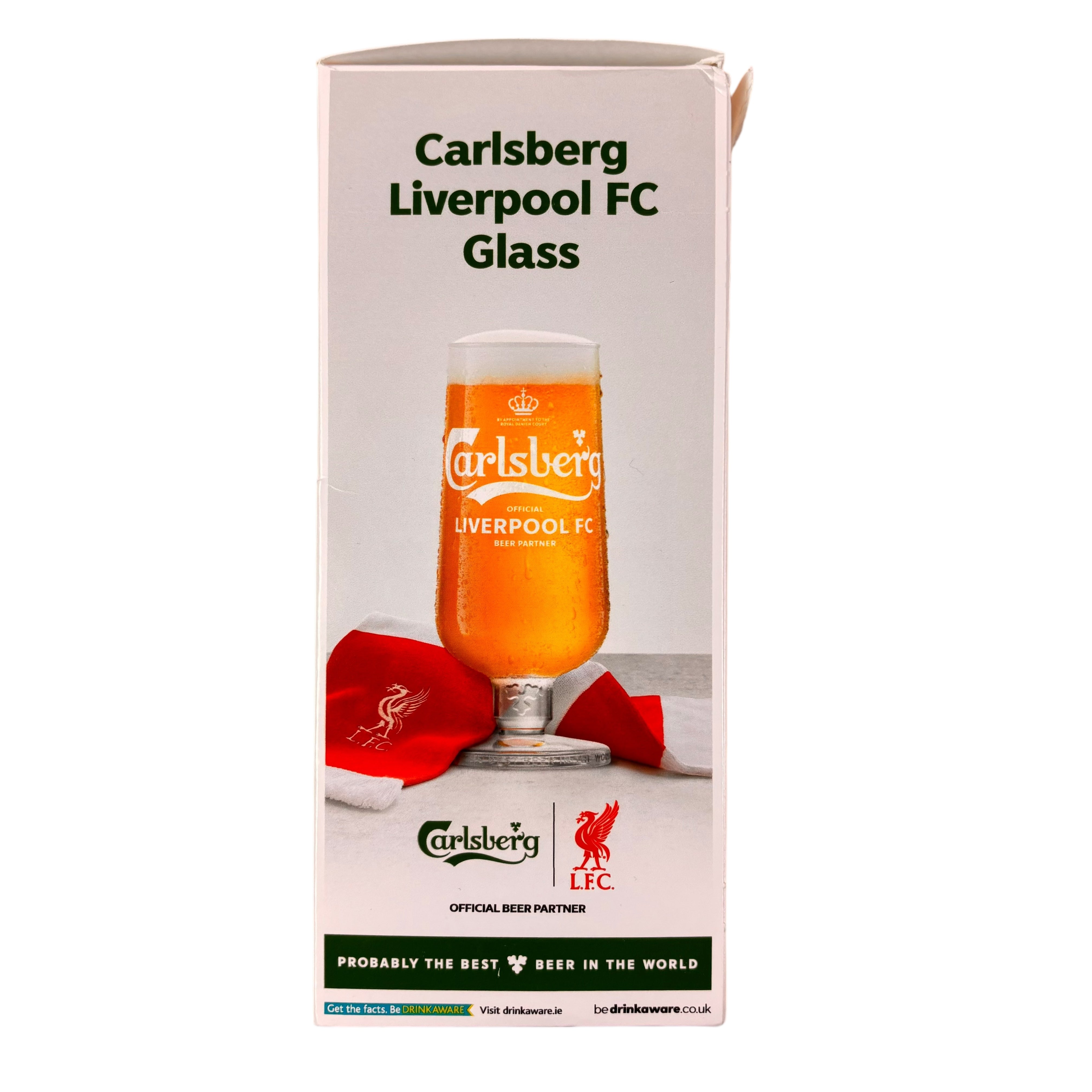 Carlsberg Liverpool FC 2025 Official Beer Partner Pint Glass