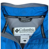 Columbia Blue Titanium Windbreaker (L)