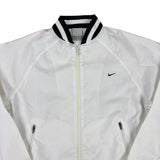 Nike White Y2K Cropped Windbreaker (Women’s M)
