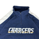 Reebok San Diego Chargers NFL Q-Zip Fleece (XL)
