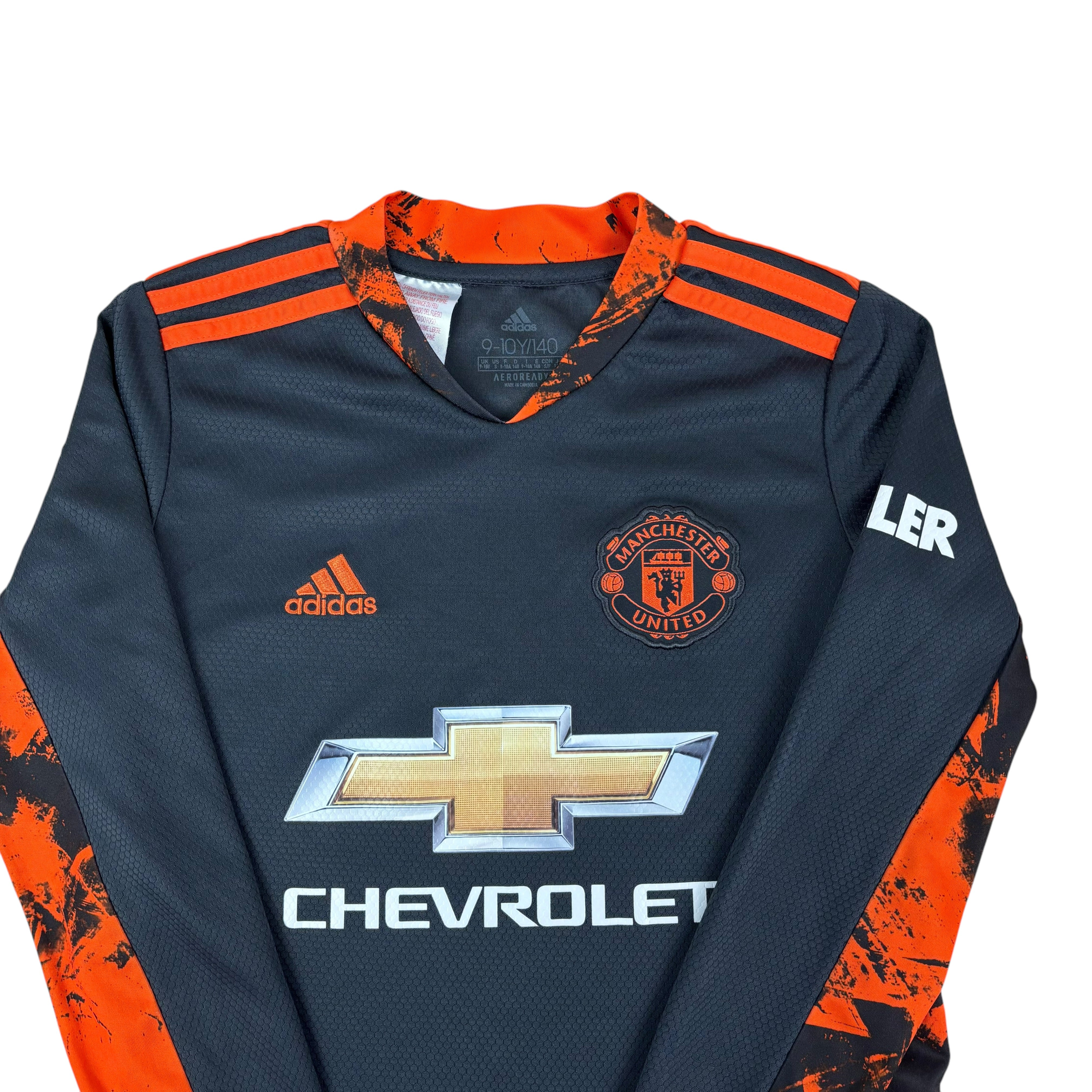 Adidas Manchester United FC 2020/21 Goalkeeper Jersey (9-10yrs)