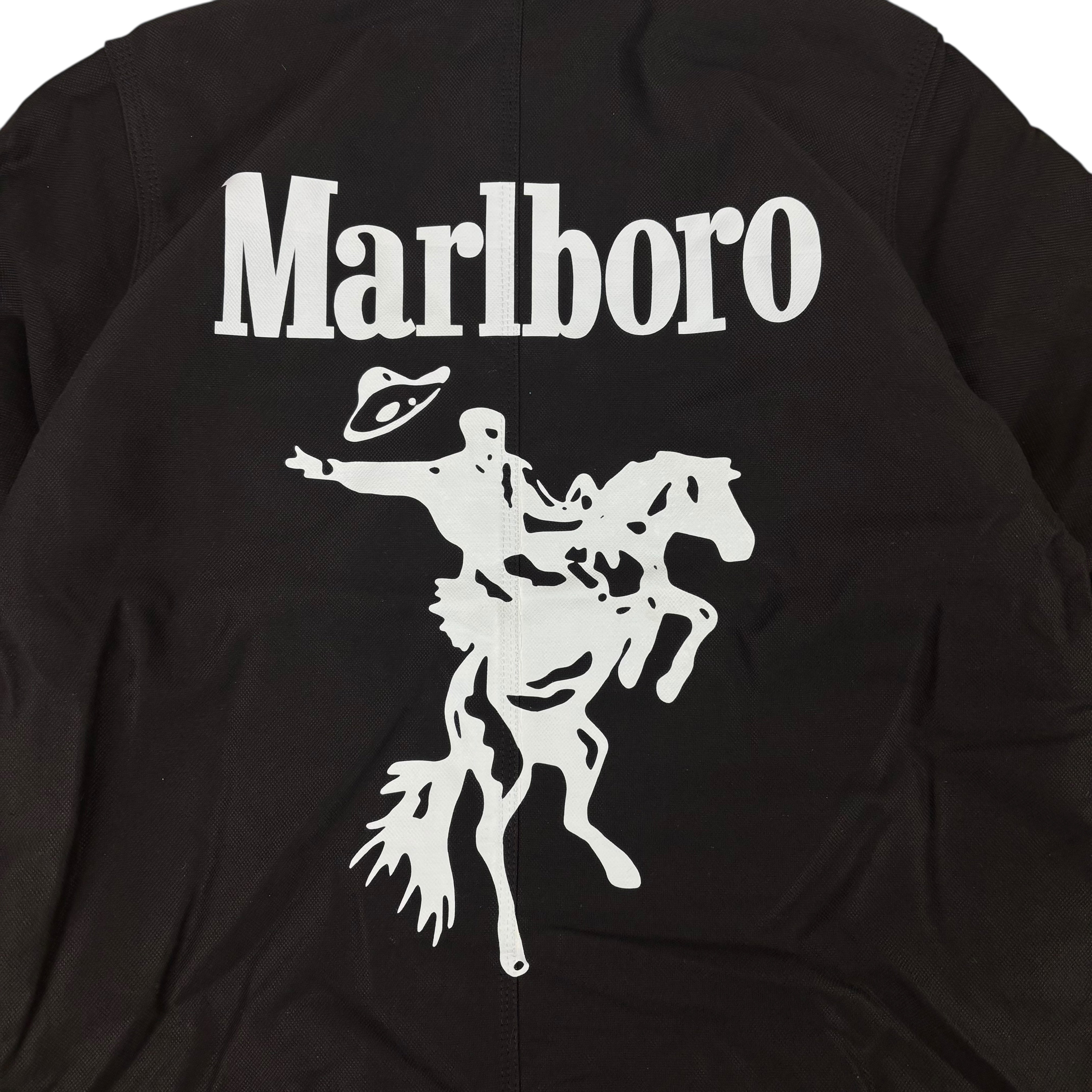 Carhartt Marlboro Black Reworked Detroit Jacket (M)