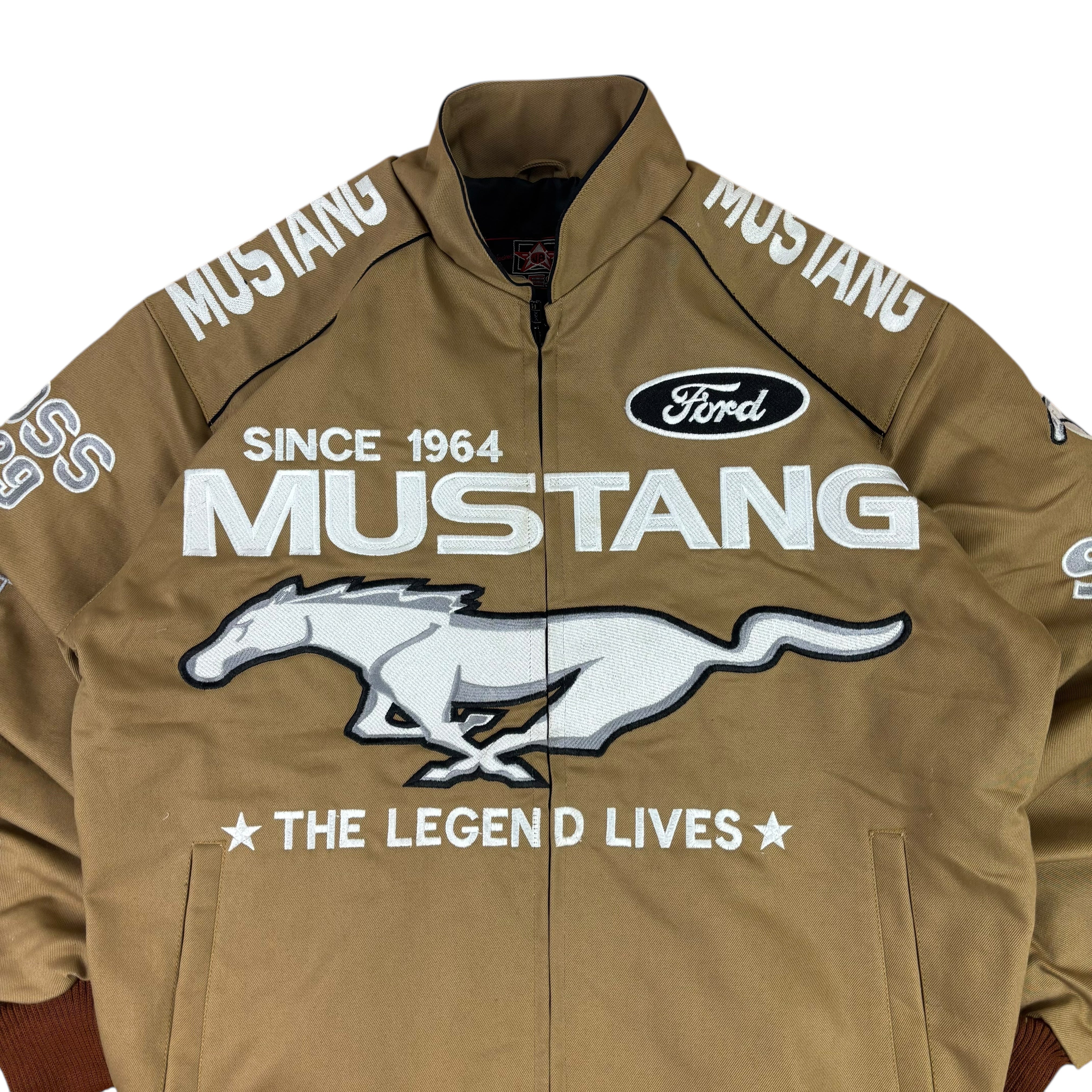 JHDesign Ford Mustang Nascar Racing Jacket (M)