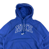 Nike Blue Spell-Out Hoodie (S)