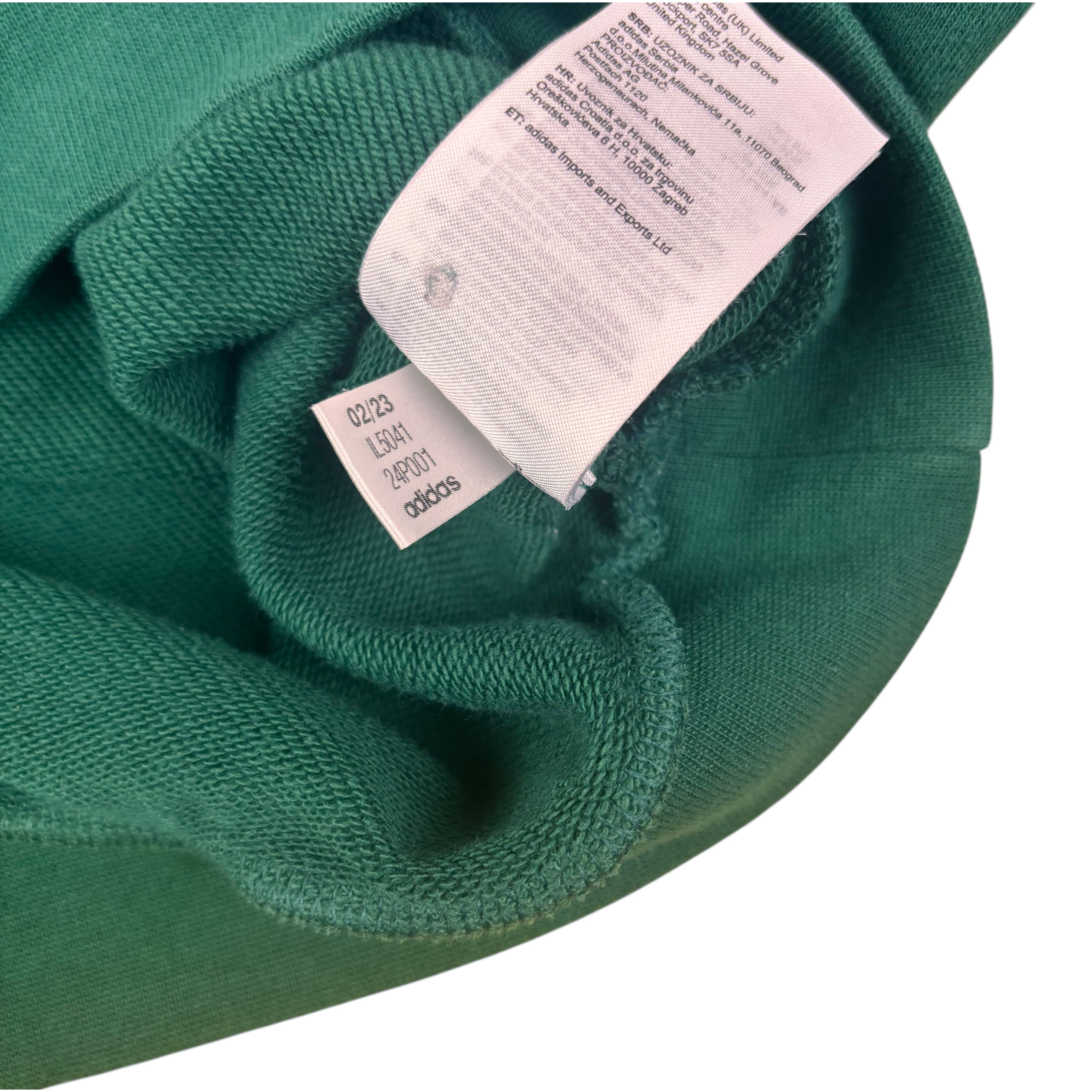 Adidas Originals Green Trefoil Sweater (9-10yrs)