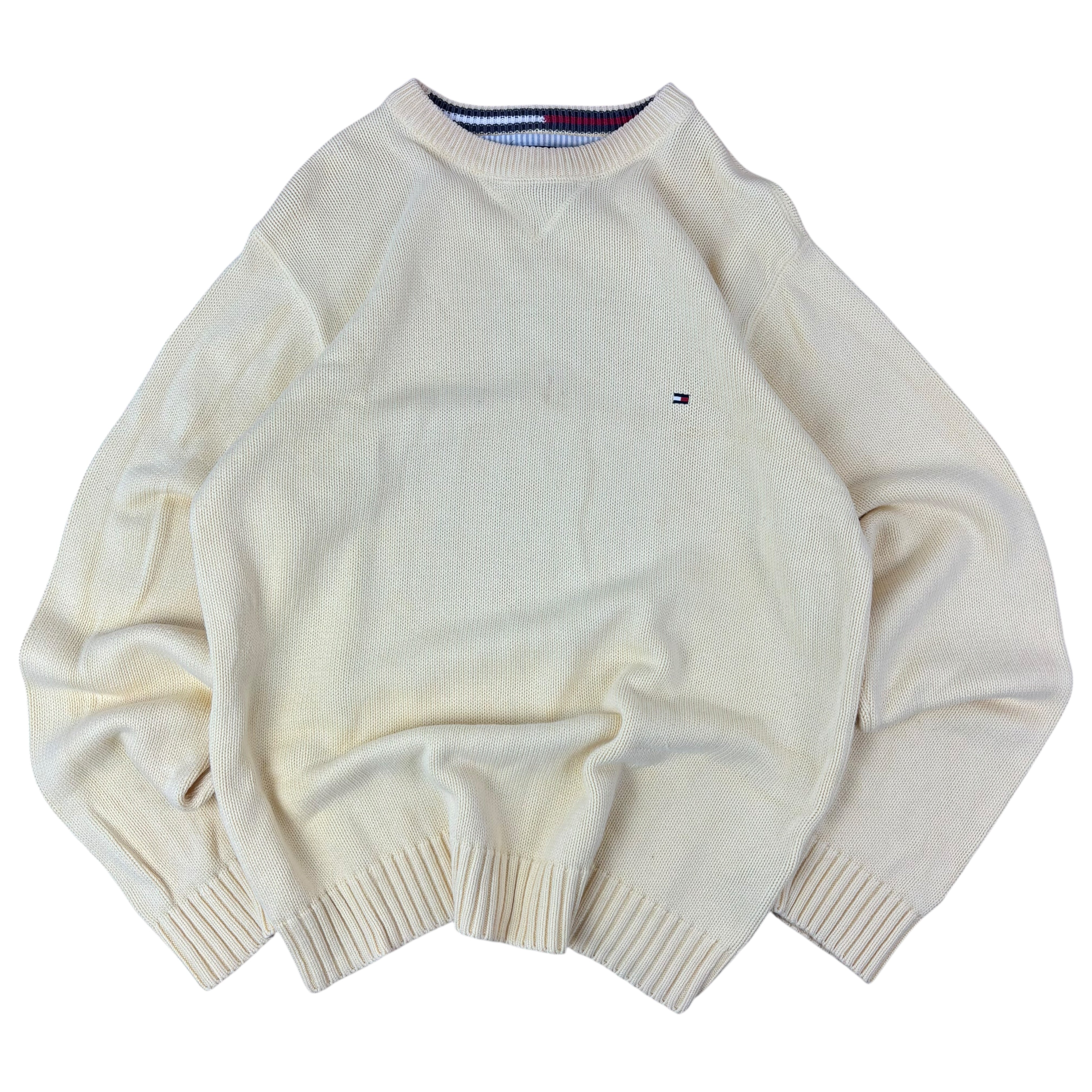 Tommy Hilfiger Yellow Knitted Sweater (S)
