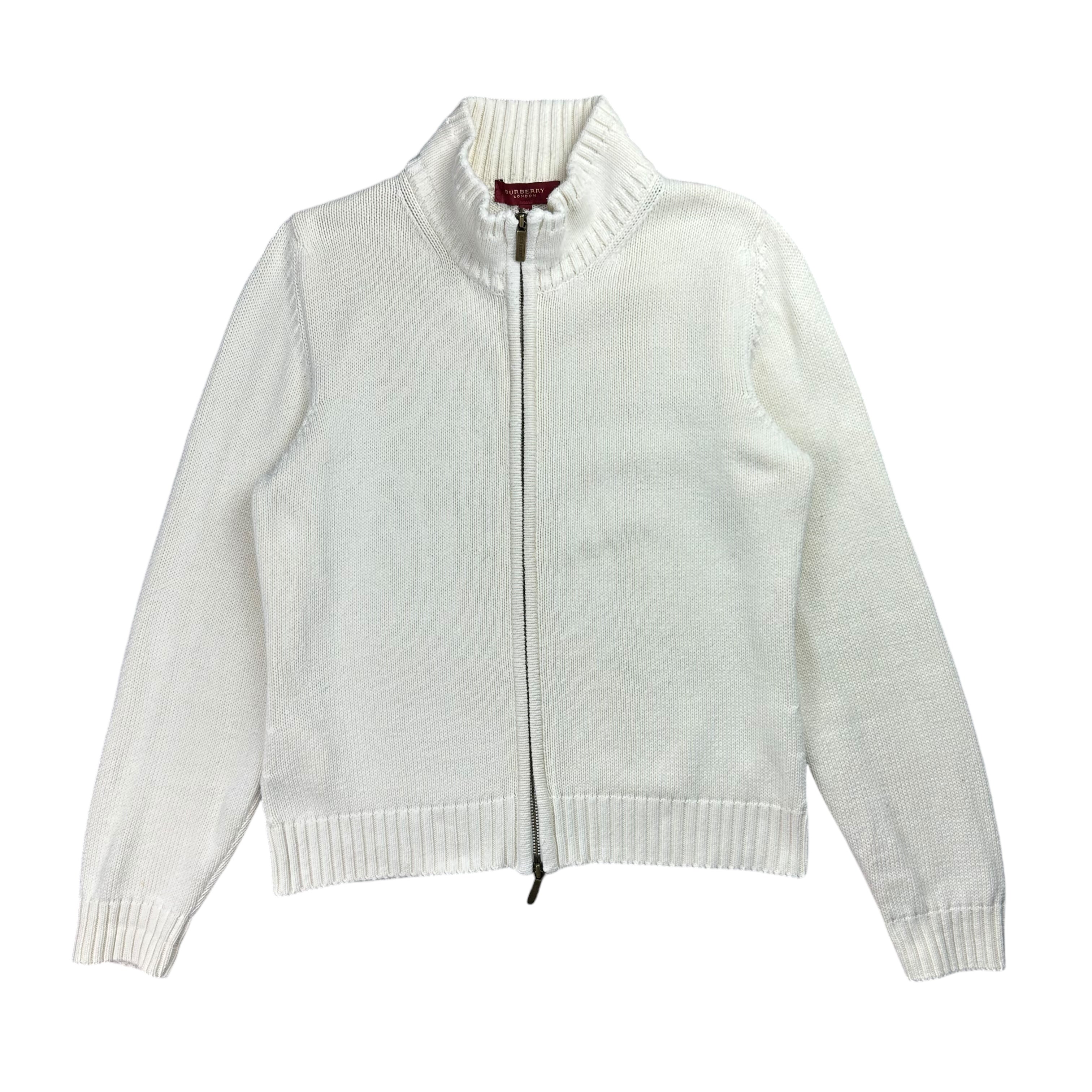 Burberry Knitted Zipped Sweater (Women’s M)