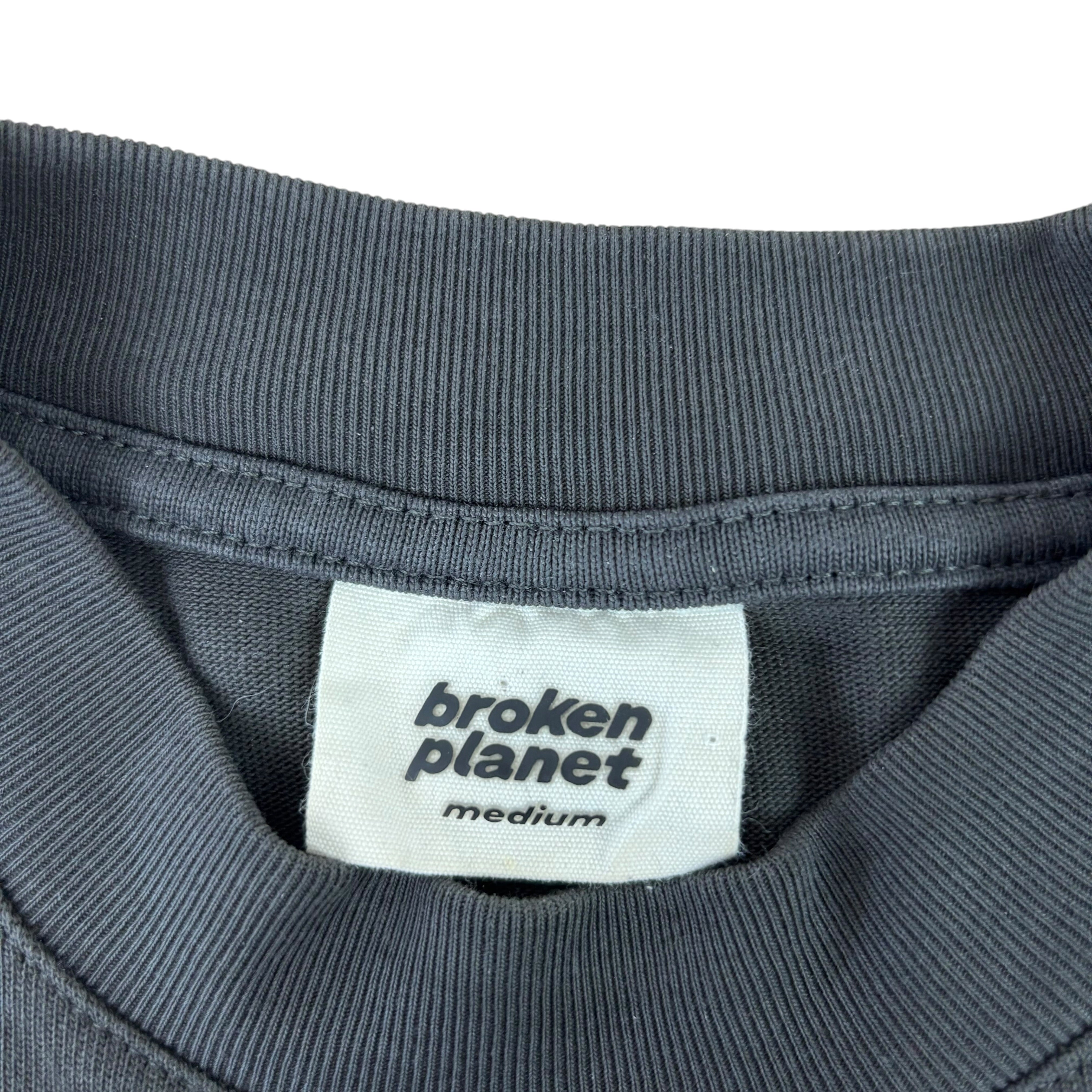Broken Planet The Future Is Here Black Tee (M)