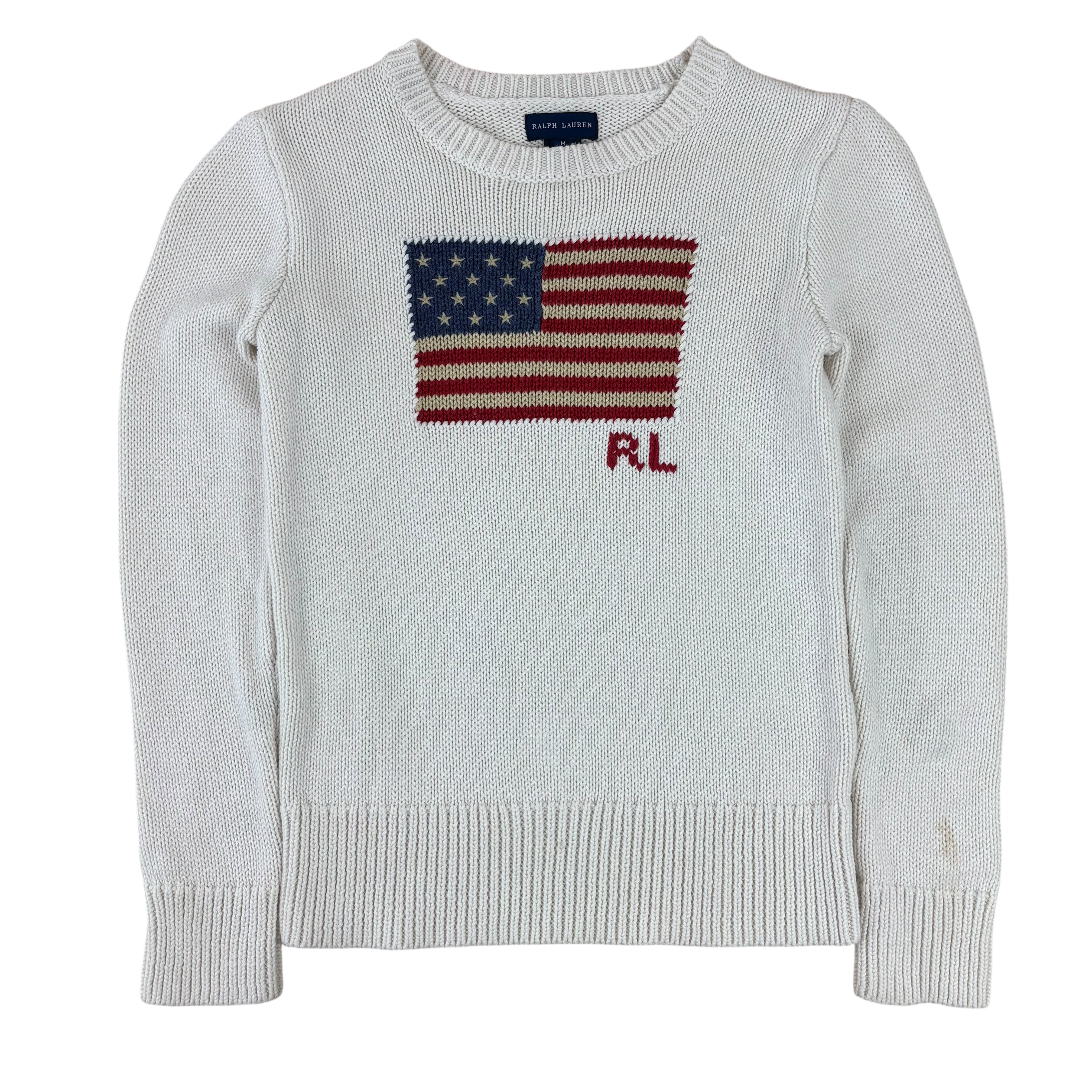 Polo Ralph Lauren USA Flag Knitted Sweater (8-10yrs)