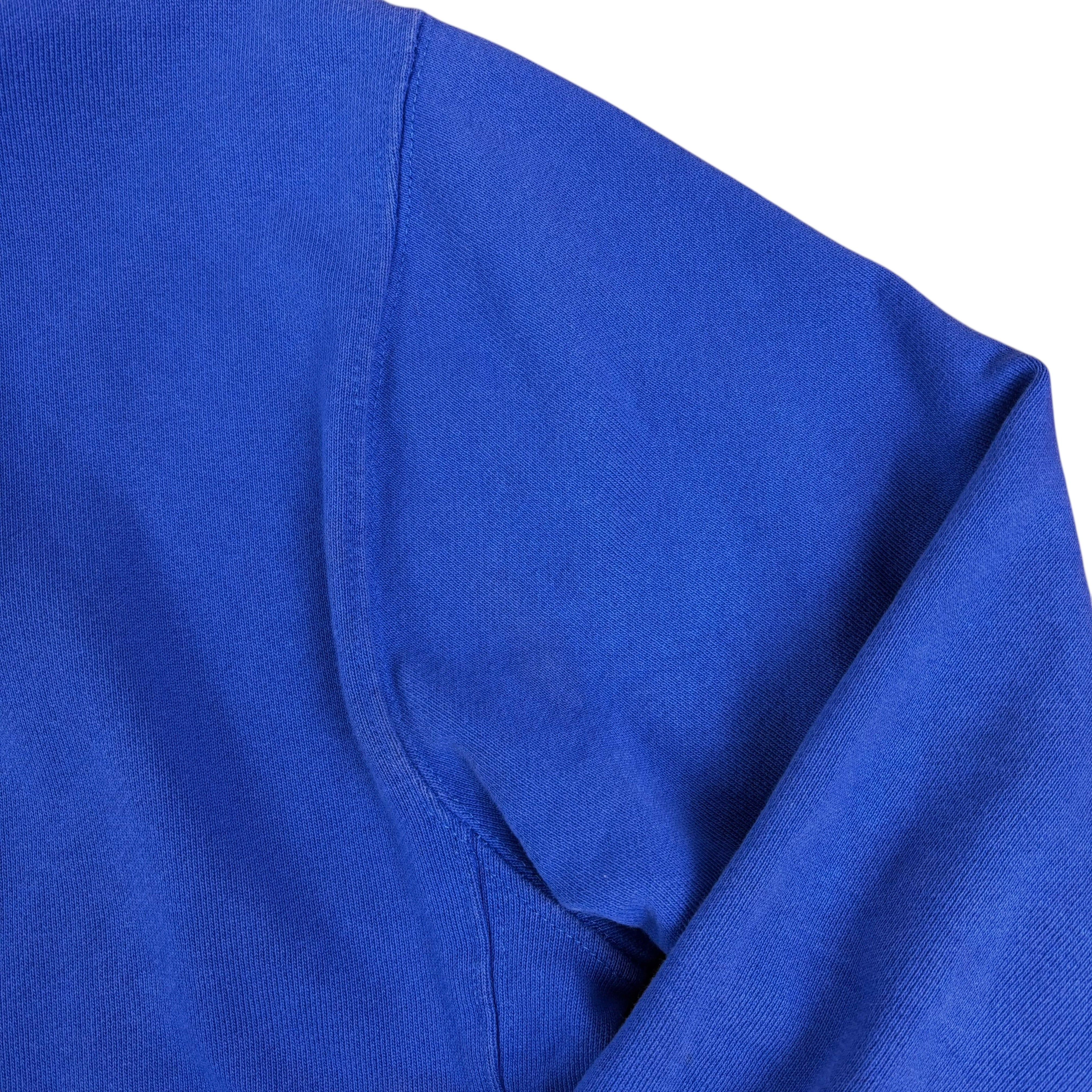 Nike Blue Spell-Out Hoodie (S)