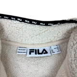 FILA Cream Q-Zip Cropped Fleece (Women’s L)