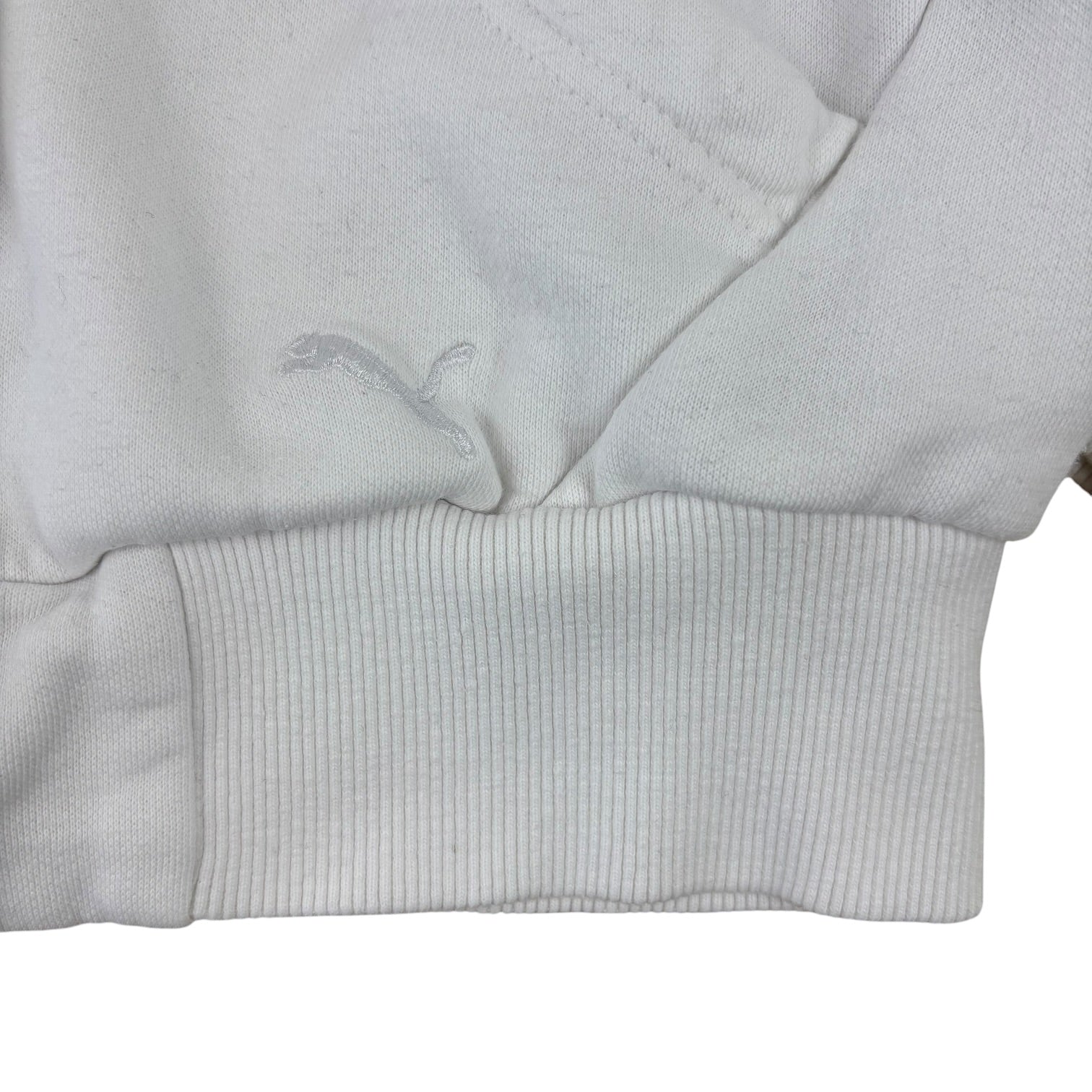 Puma Y2K White Track Jacket (Women’s S)