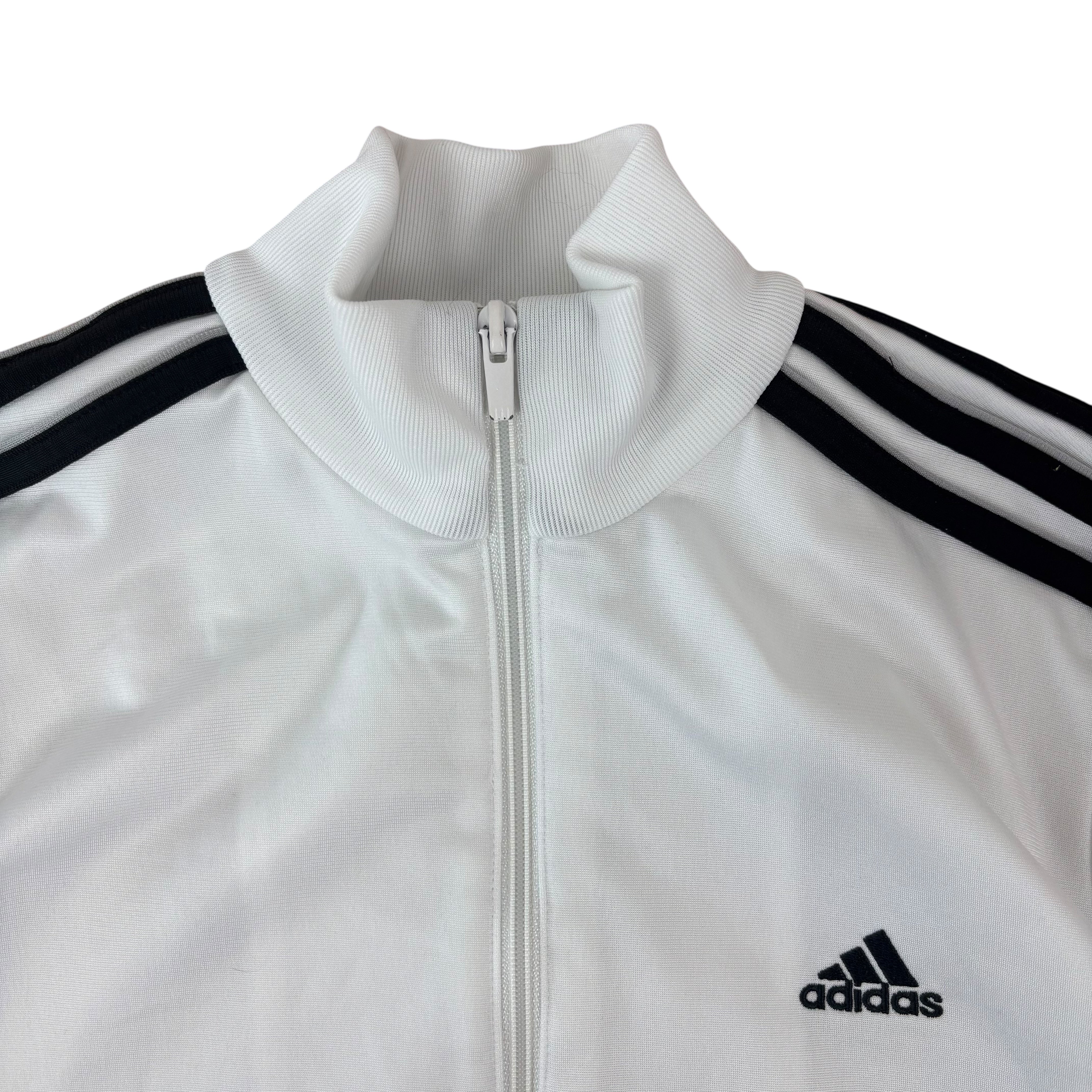 Adidas Y2K White Track Jacket (Women’s L)