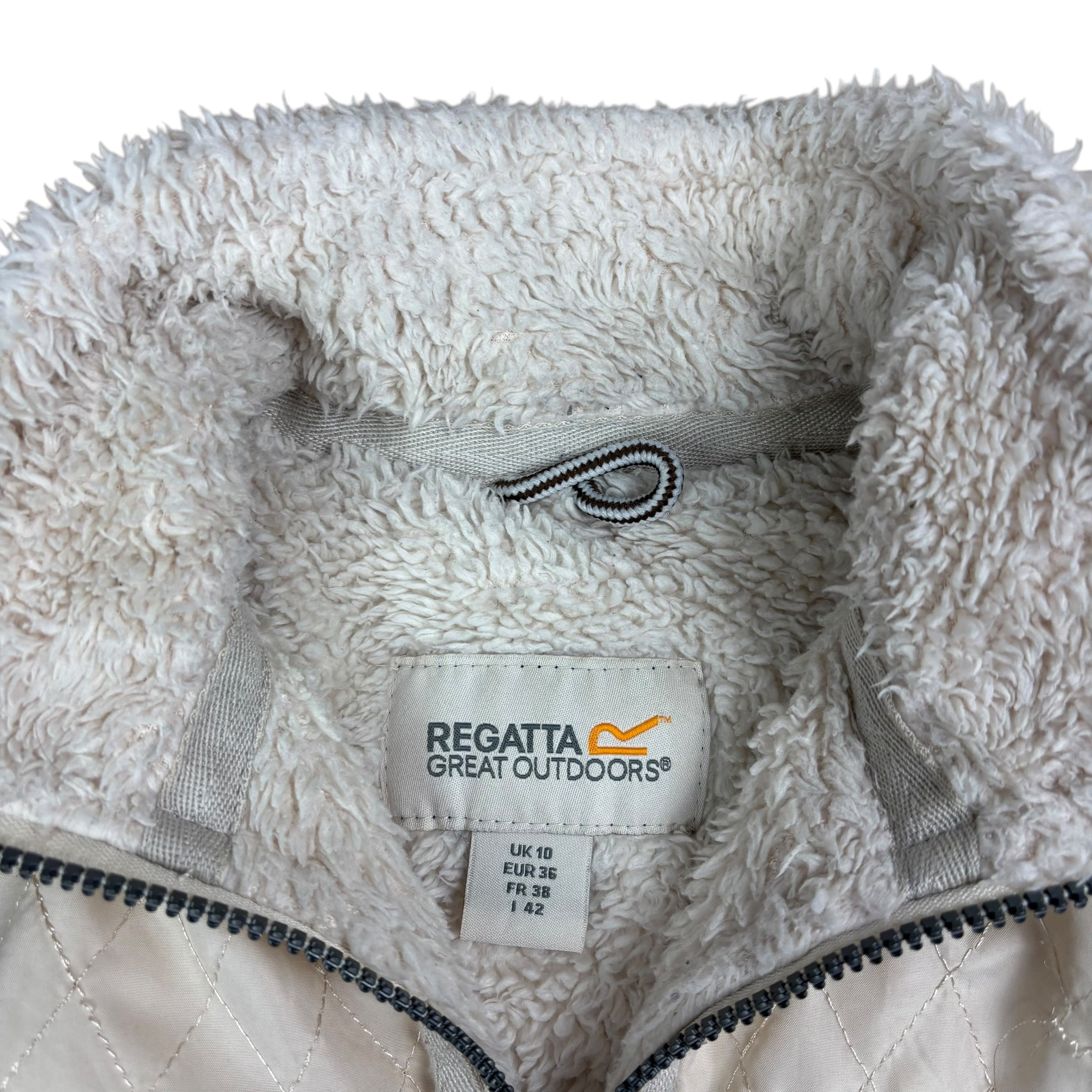 Regatta Cream Logo Fleece (Women’s M)
