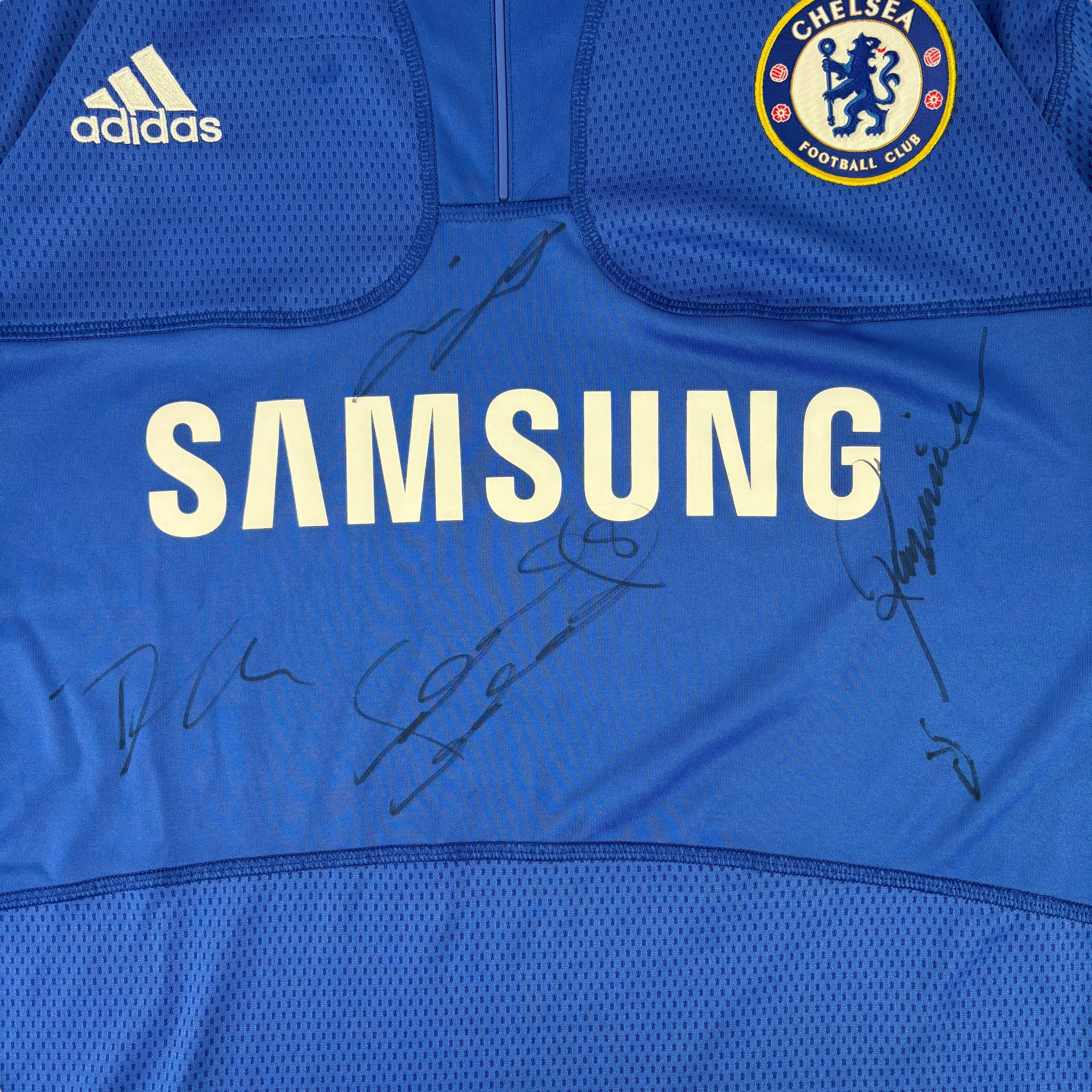 Adidas Chelsea FC 2009/10 Signed Home Jersey (L)