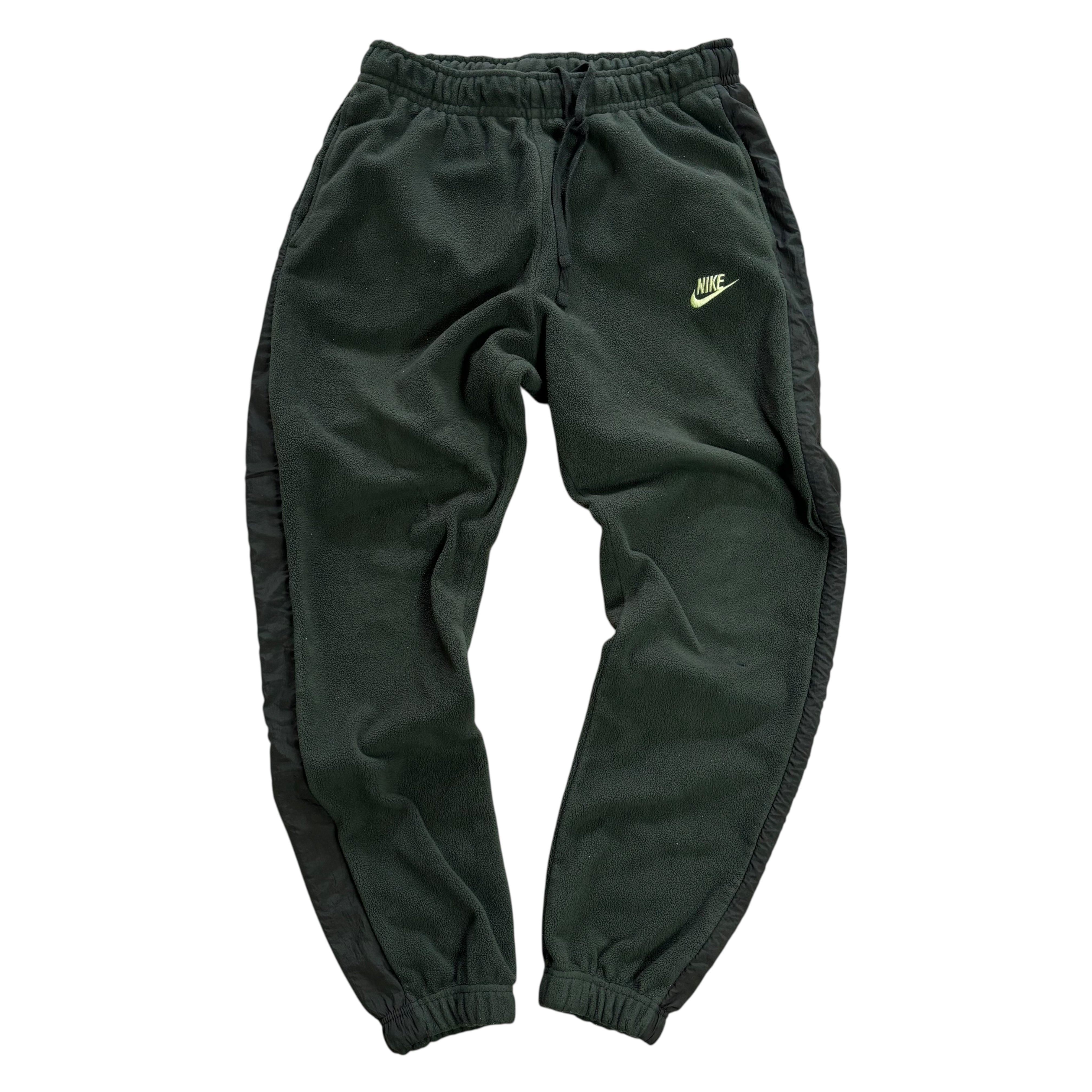 Nike Green Fleece Track Pants (M)