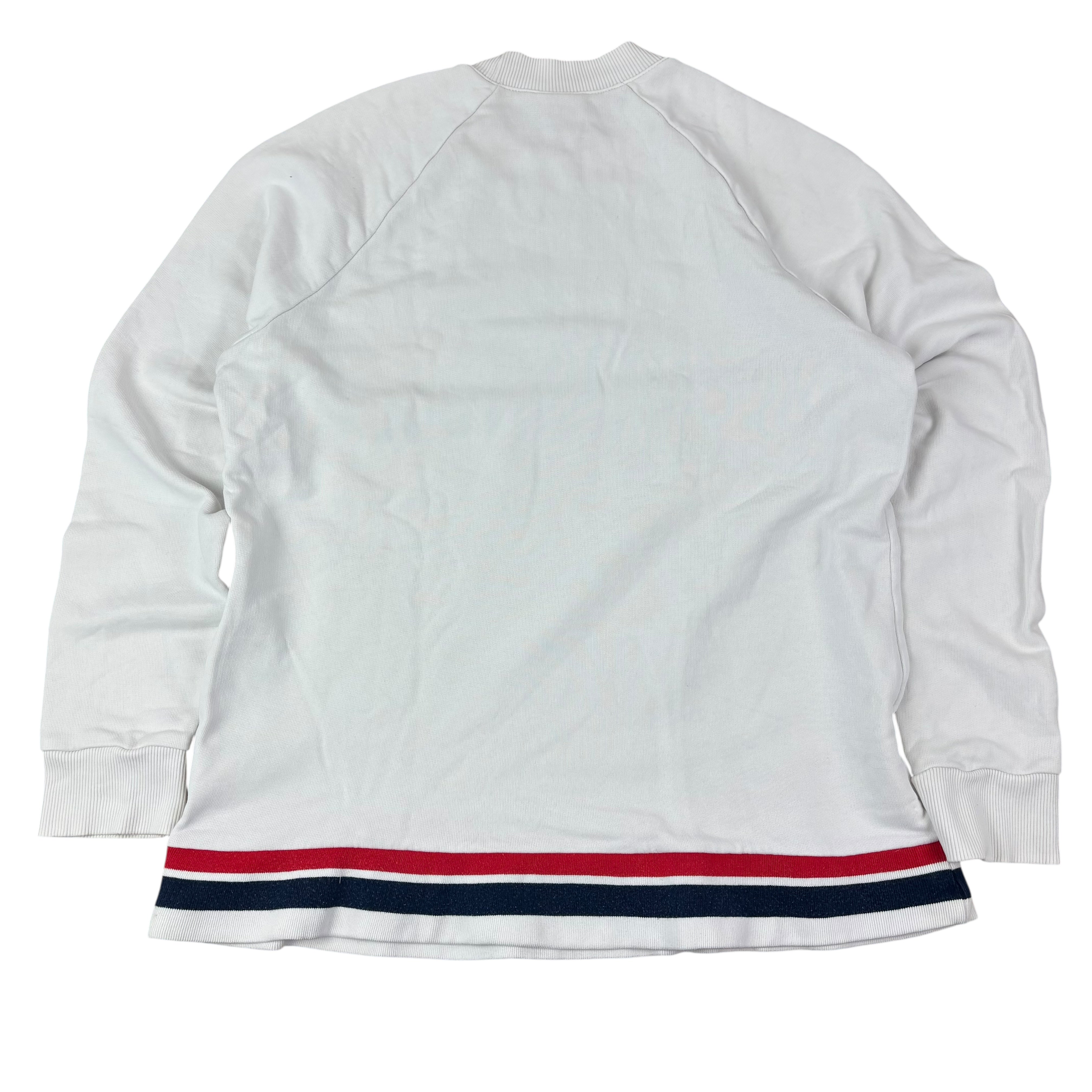 Reebok Classic White Logo Sweater (Women’s L)