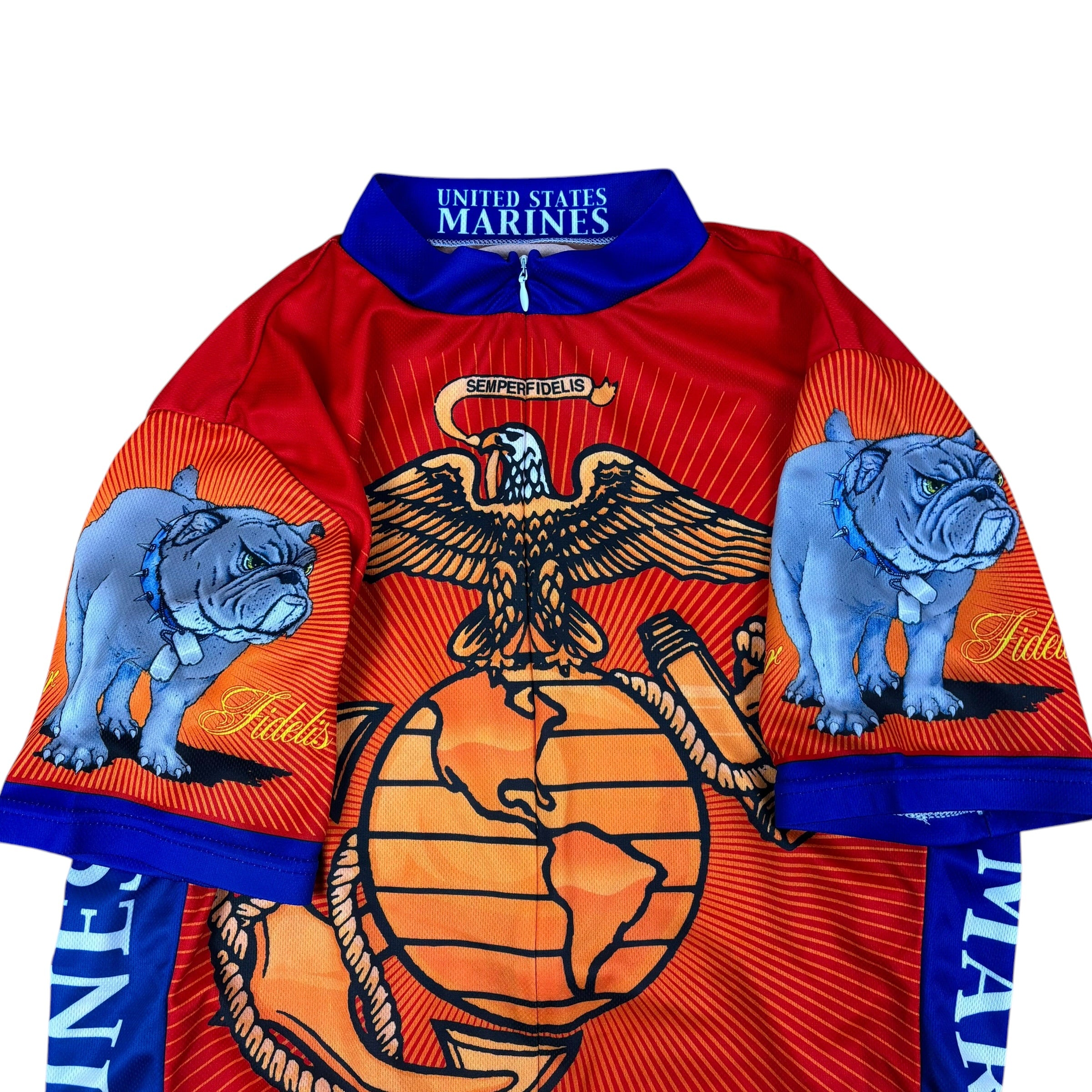 Primal Wear United States Marines Cycling Jersey (L)
