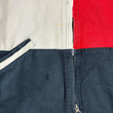 Tommy Hilfiger Sailing Gear 90s Denim Flag Quilted Jacket (XL)