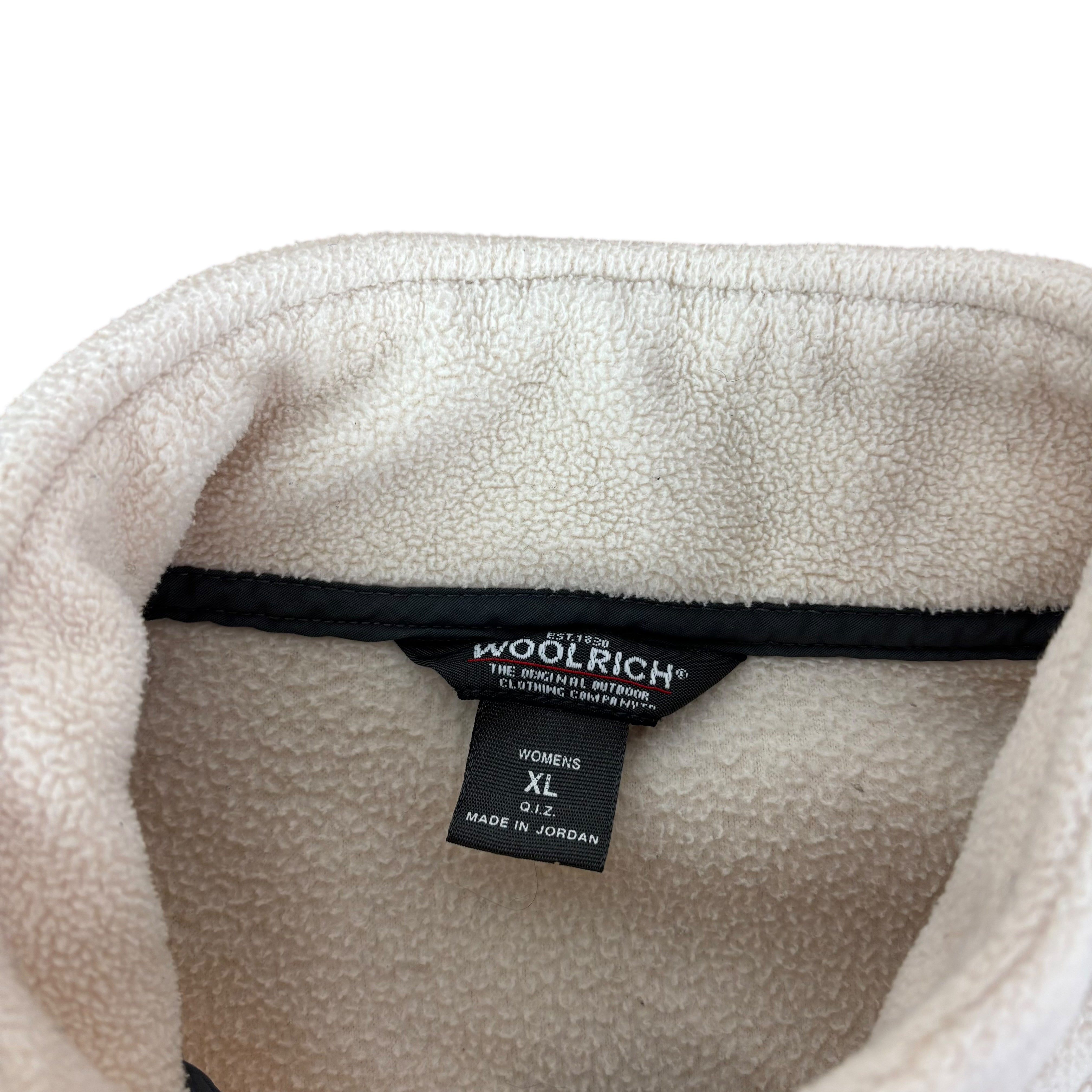 Woolrich Cream Fleece Gilet (Women’s XL)