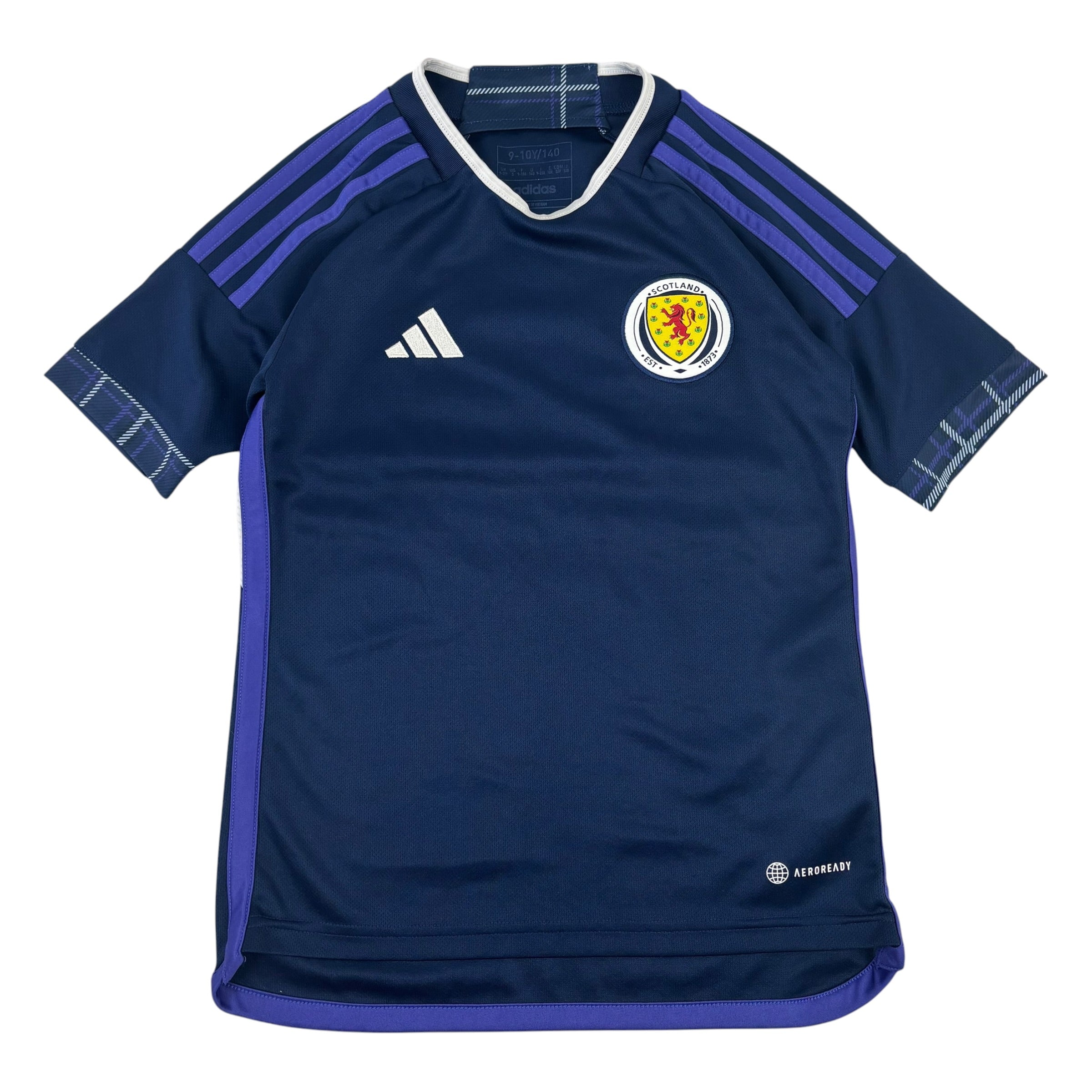 Adidas Scotland National Team 2022/23 Home Jersey (9-10yrs)