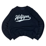 Tommy Hilfiger Black Spell-Out Sweater (M)