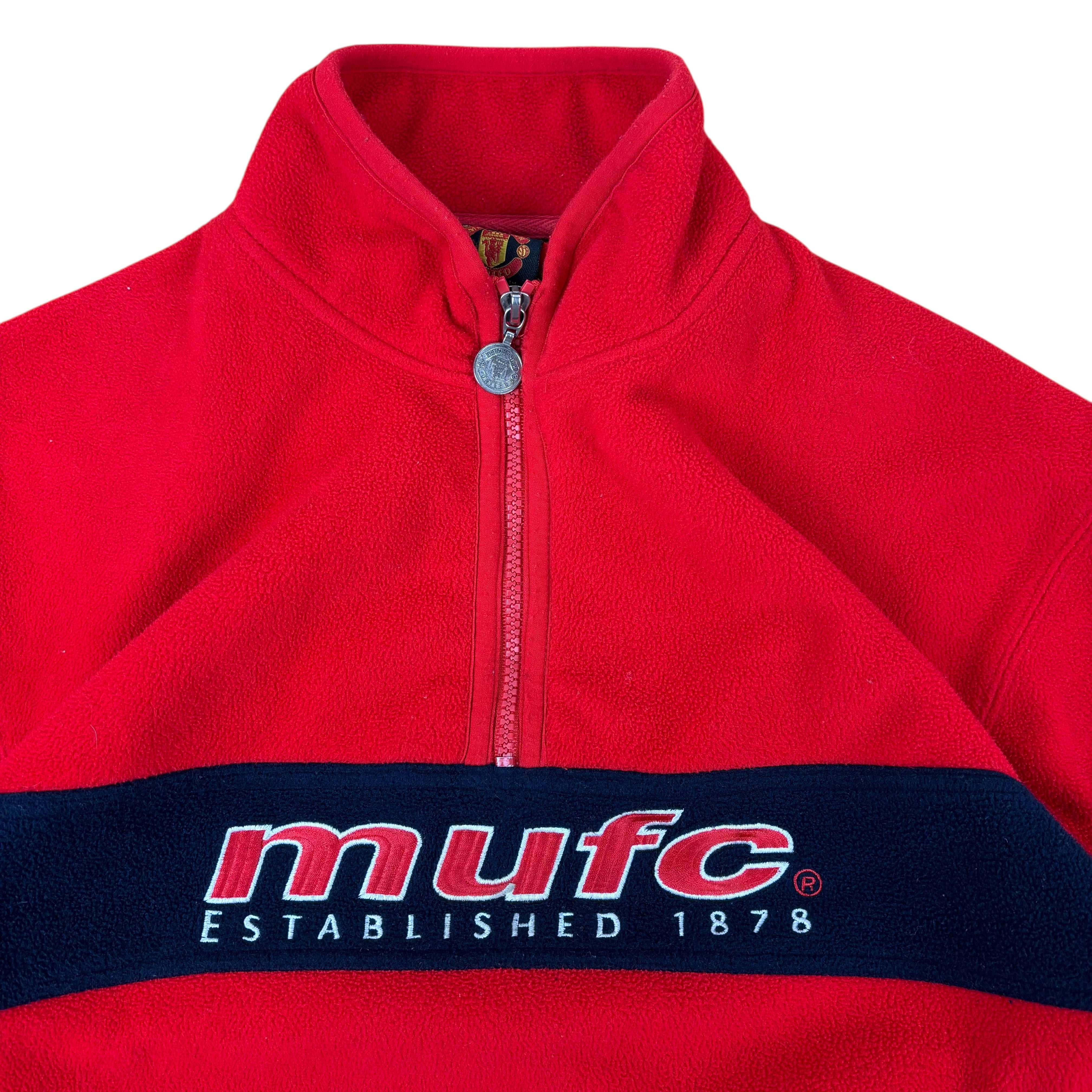 Manchester United 90s Q-Zip Fleece (S)