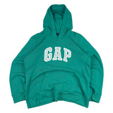 GAP Green Arc Logo Hoodie (L)