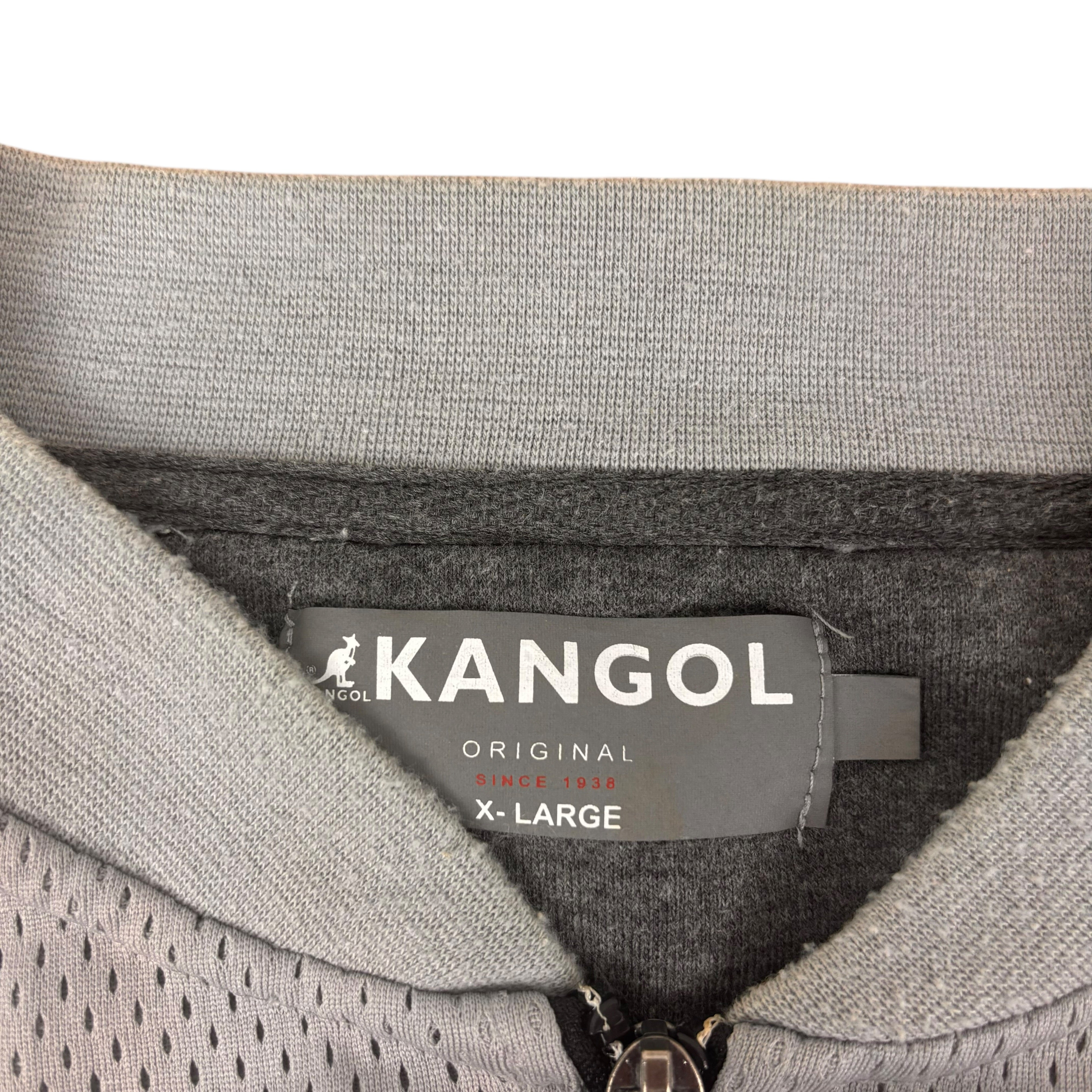 Kangol Grey Y2K Track Jacket (XL)