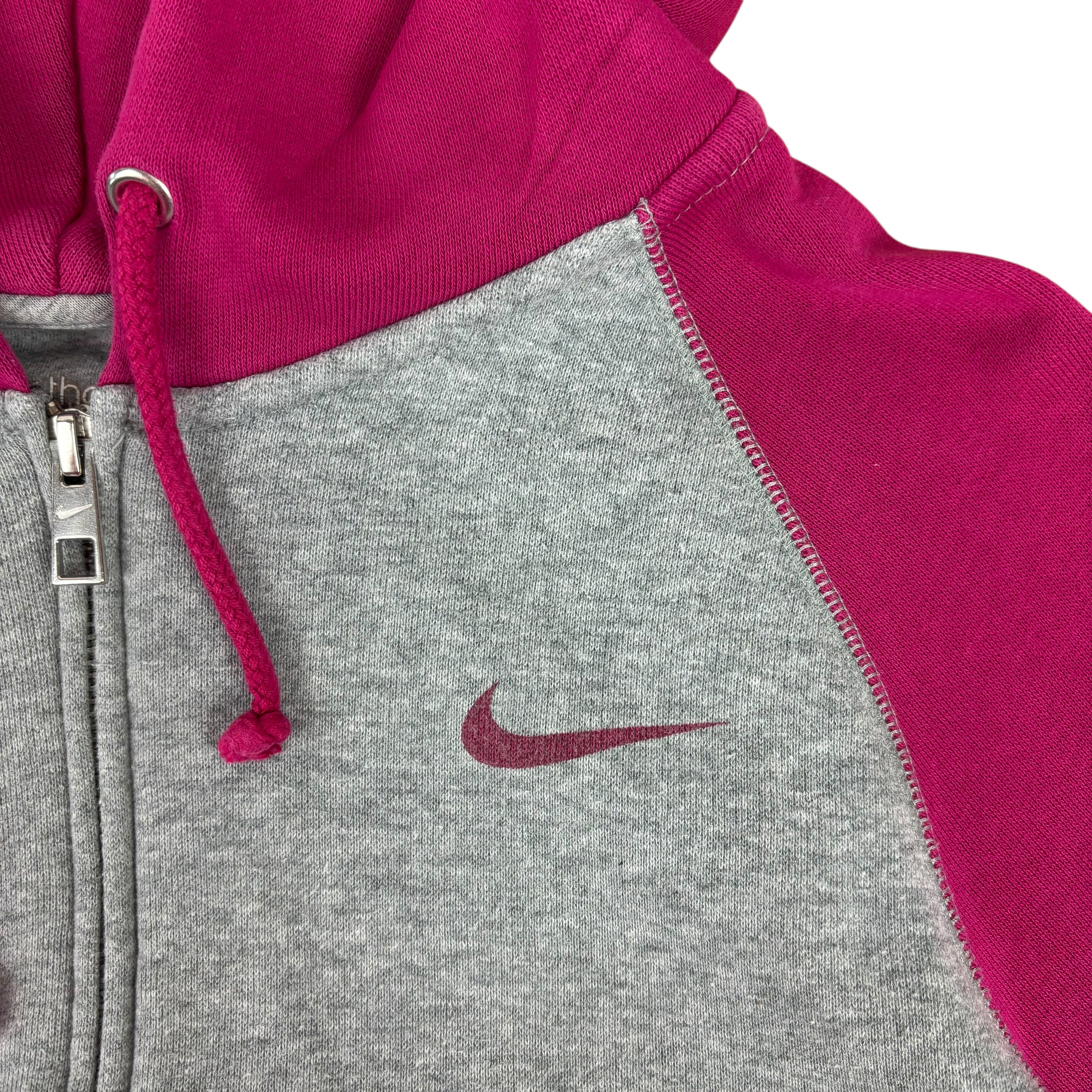 Nike Athletic Dept. Y2K Pink Logo Hoodie (Women’s M)