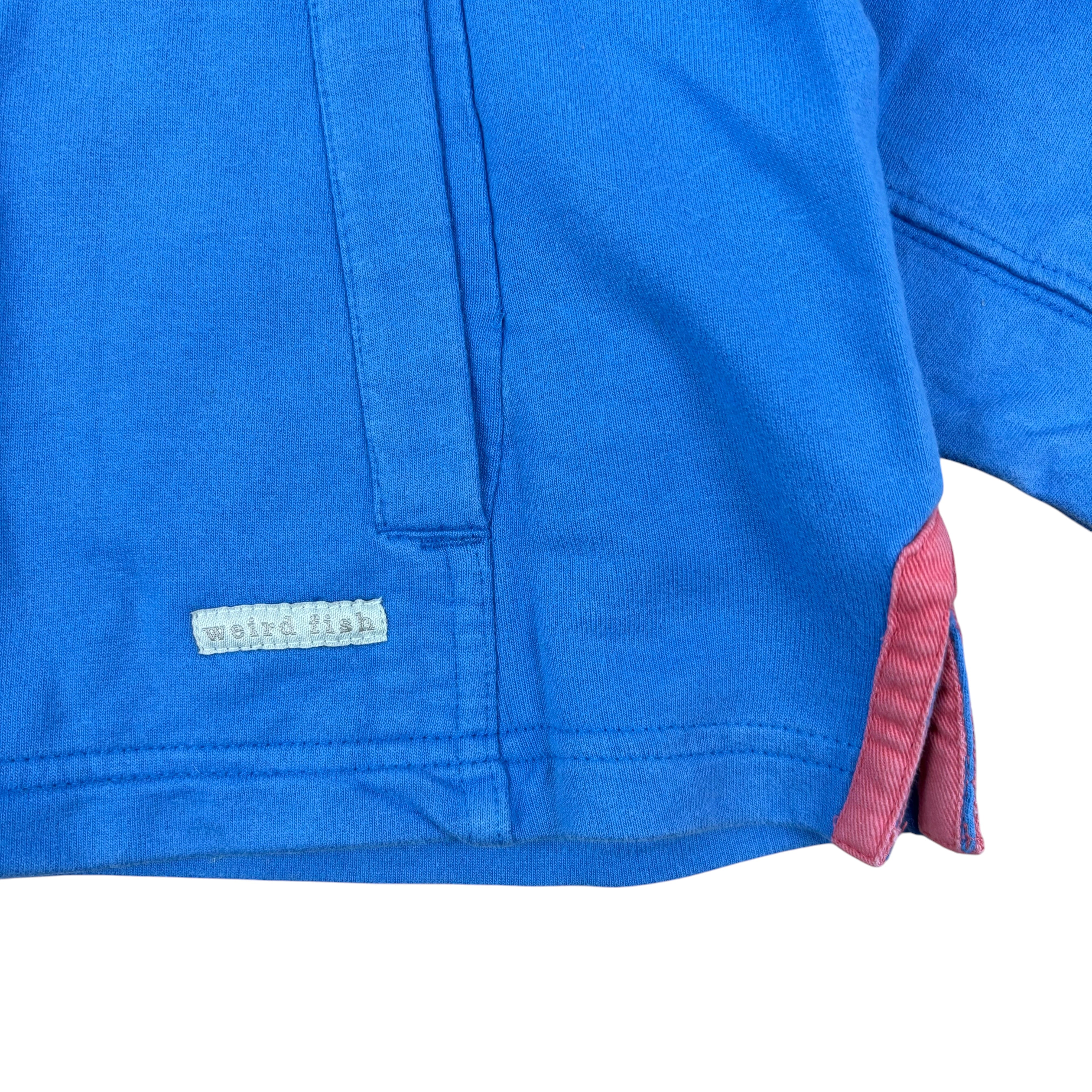 Weird Fish Blue Nautical Track Jacket (Women’s XL)
