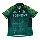 Macron Connacht Rugby 2023/24 Squad Signed Home Jersey (L)