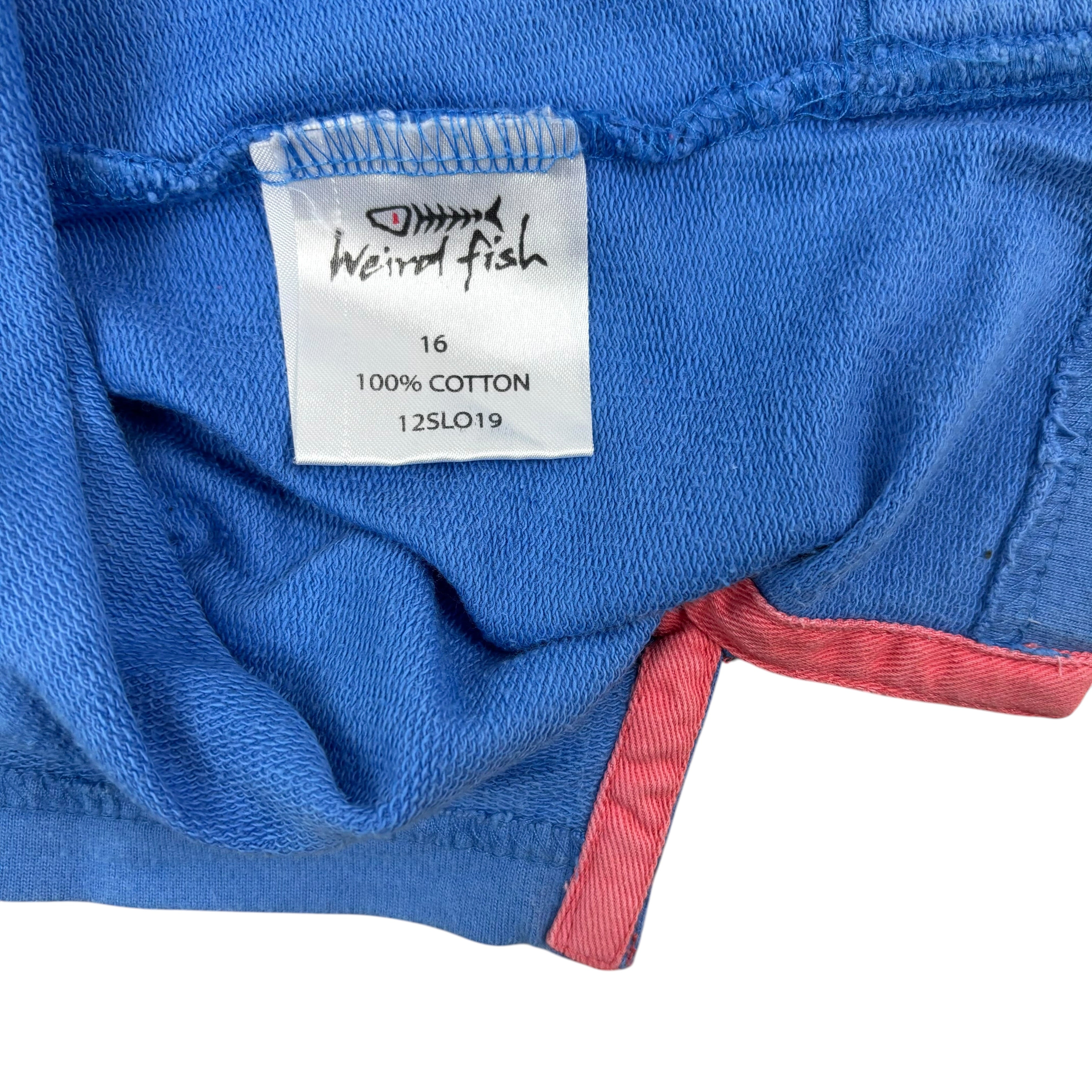 Weird Fish Blue Nautical Track Jacket (Women’s XL)