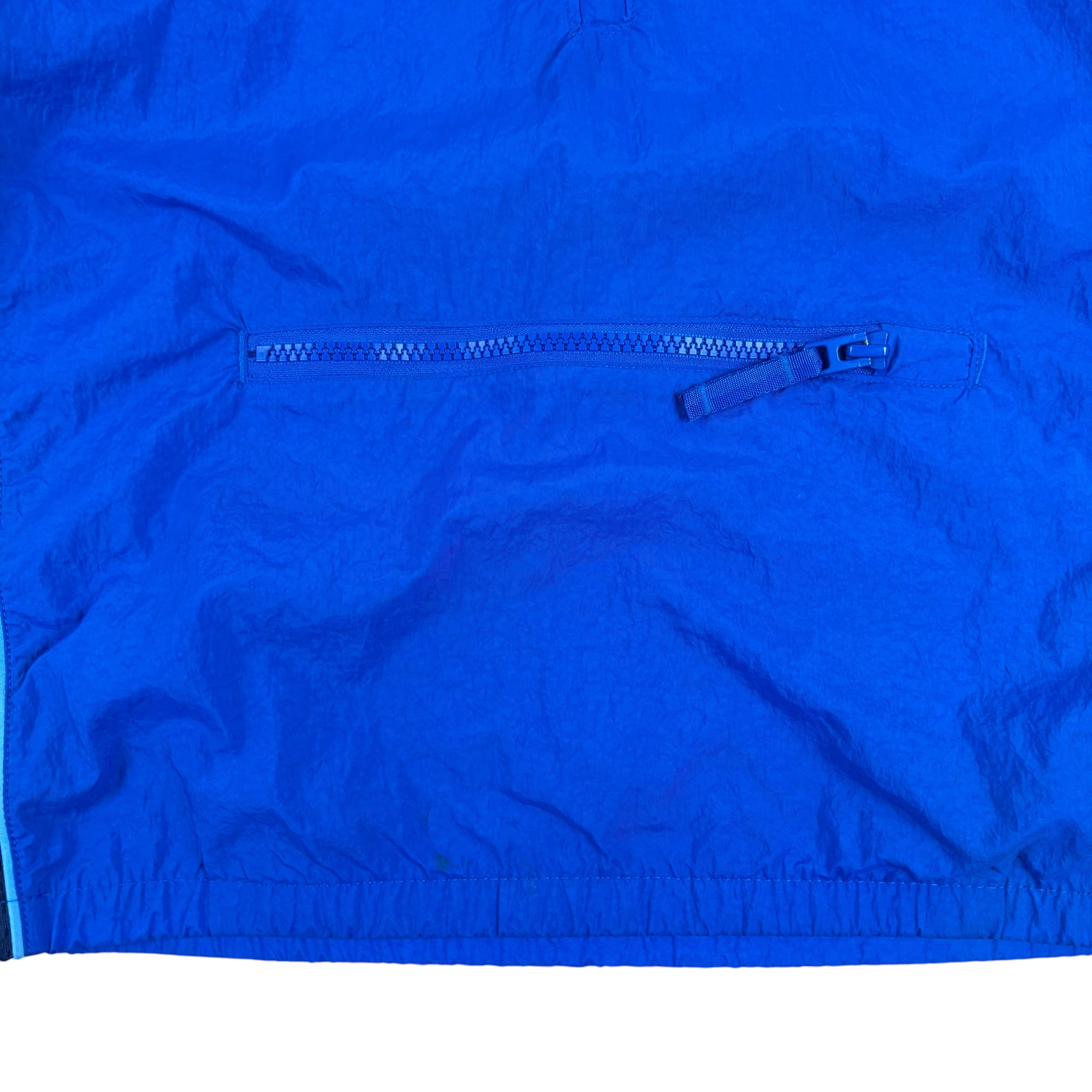 Nike Blue Q-Zip Spell-Out Windbreaker (12-14yrs)
