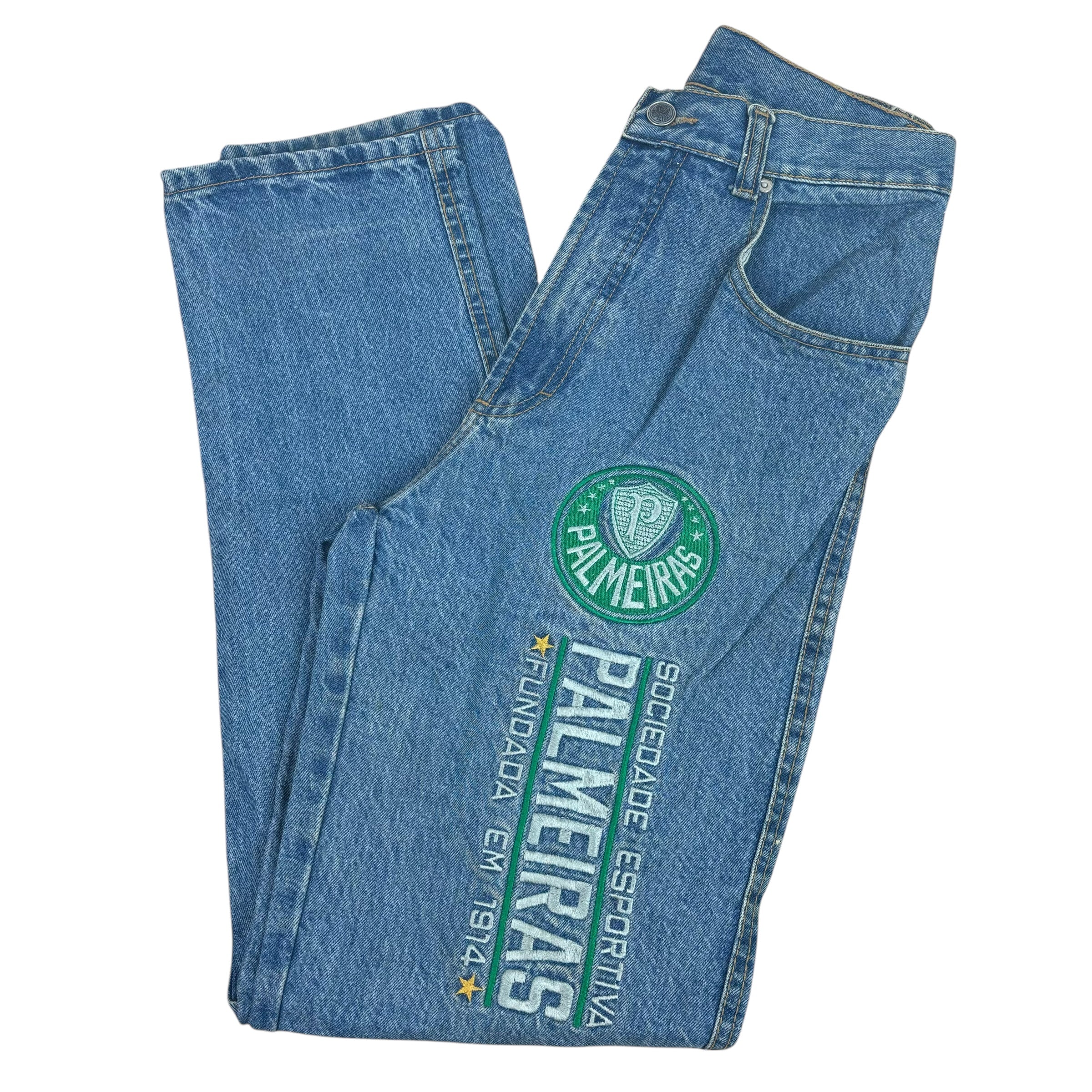 SE Palmeiras Vintage Denim Jeans (XS)