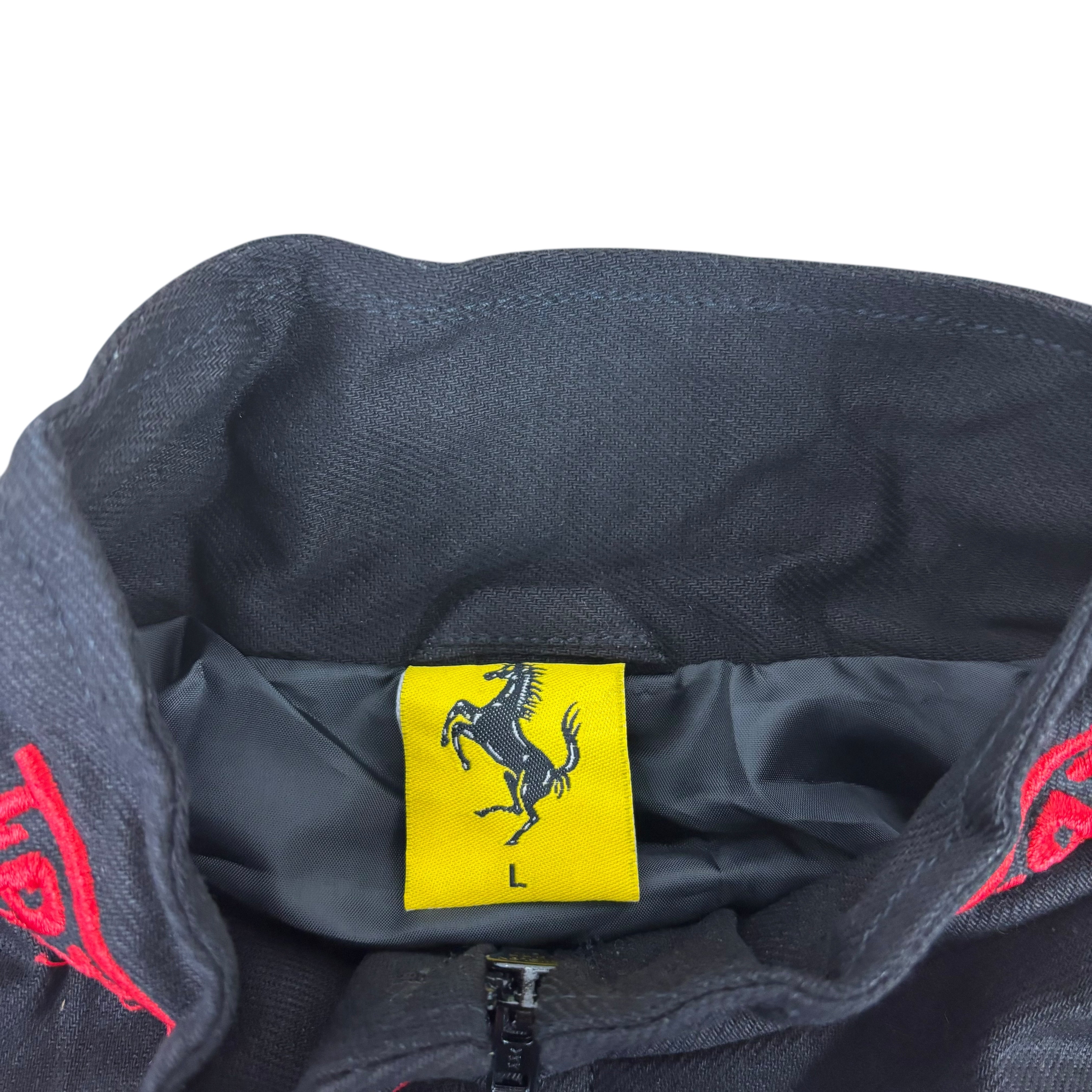 Puma Scuderia Ferrari Black F1 Racing Jacket (L)
