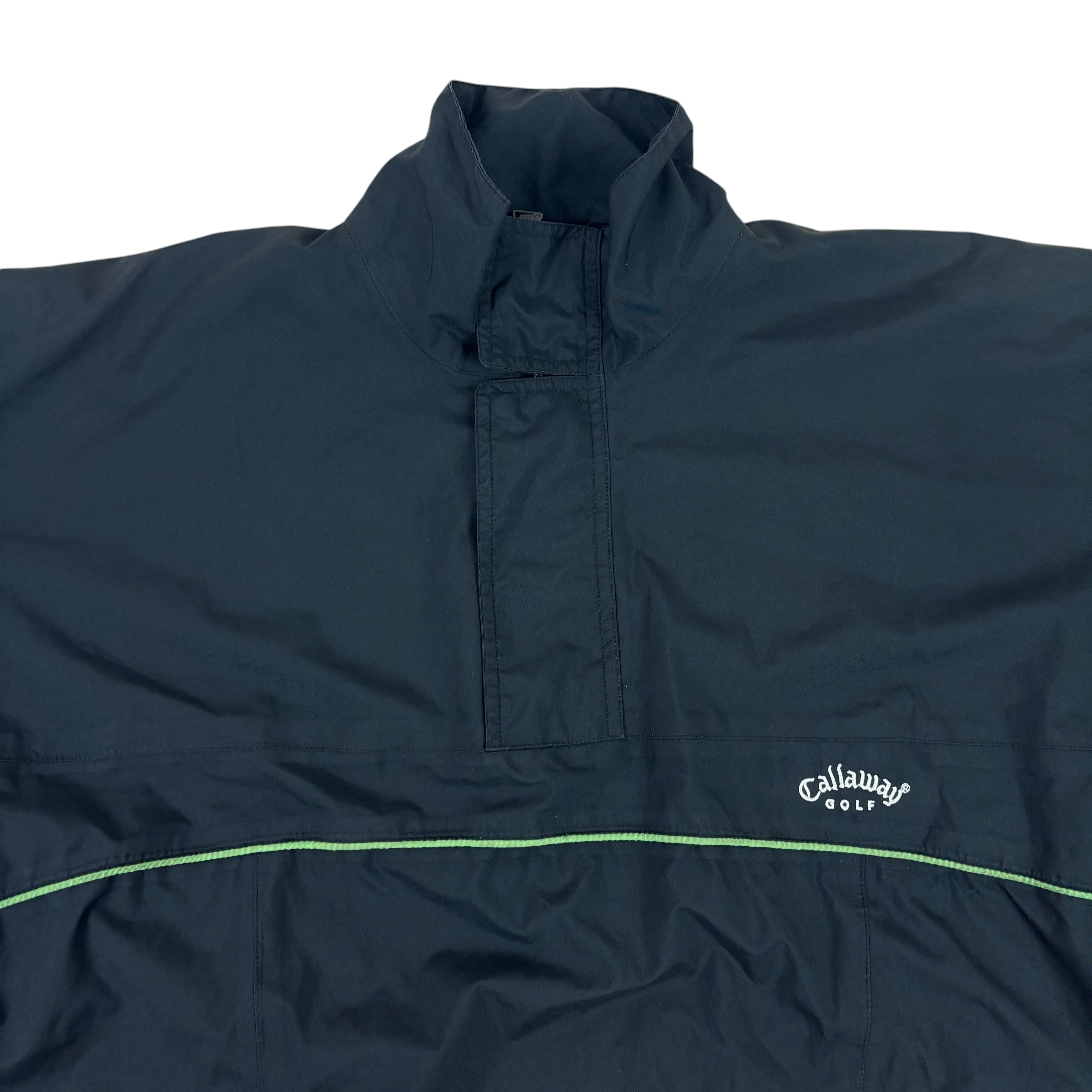 Callaway Golf Black Q-Zip Windbreaker (M)