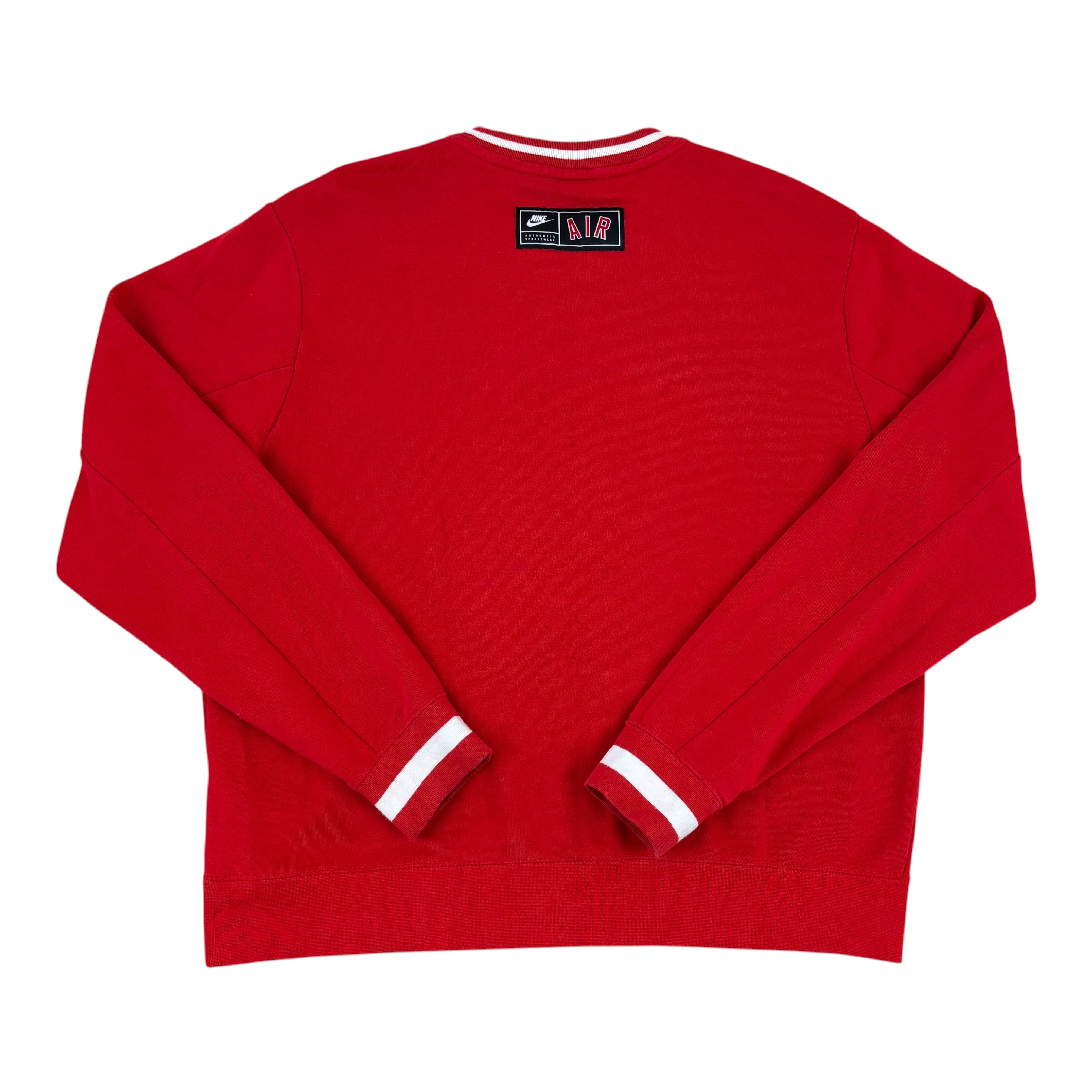 Nike Air Red Spell-Out Sweater (M)