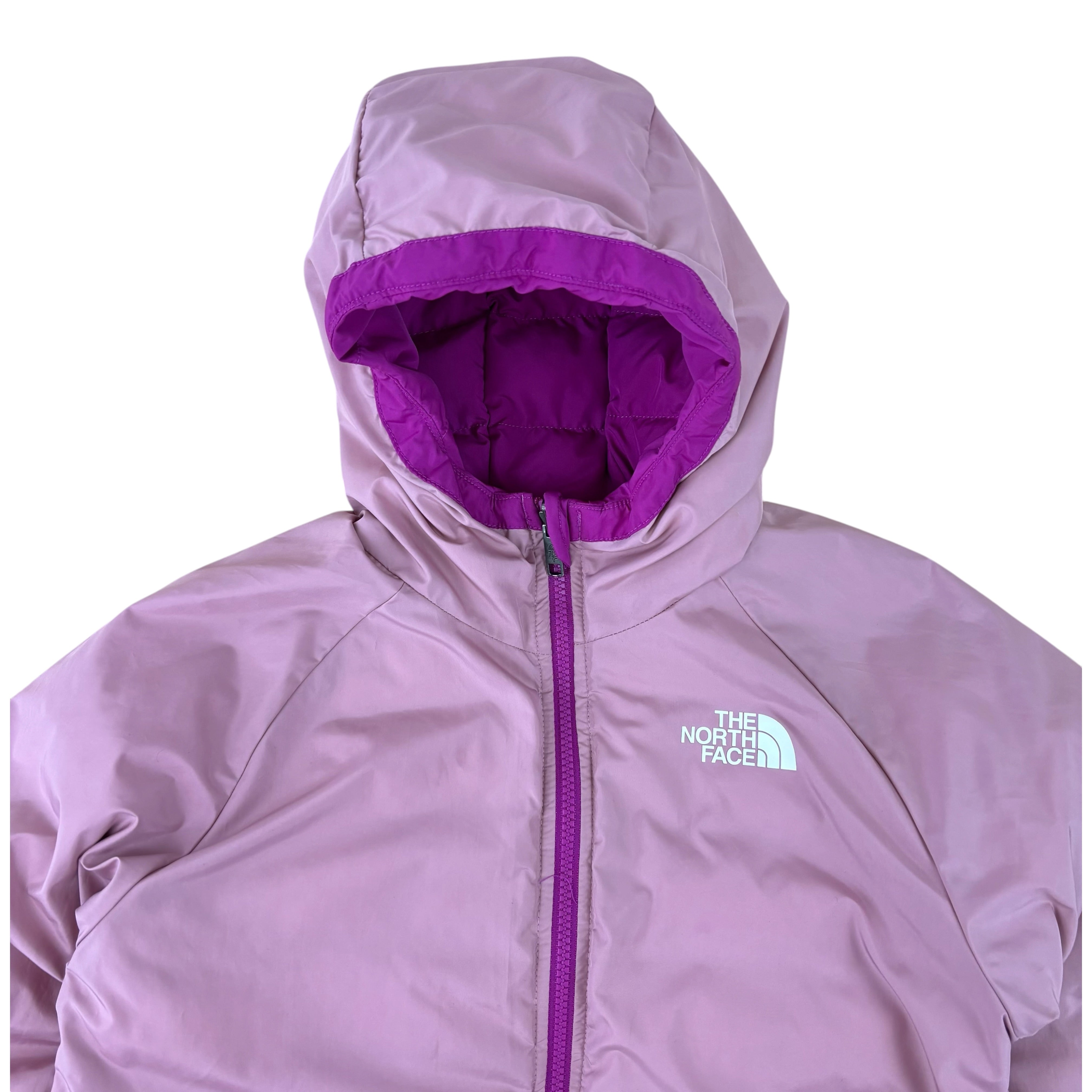 The North Face Pink & Purple Reversible Puffer Jacket (12yrs)