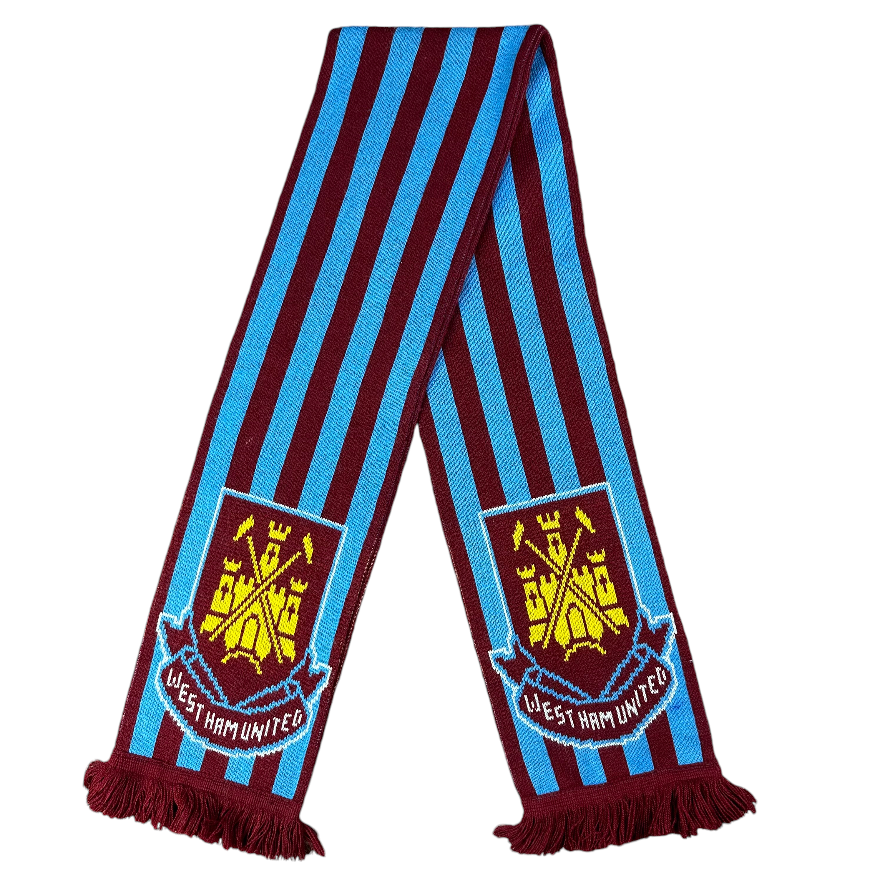 West Ham United FC Striped Scarf (OS)