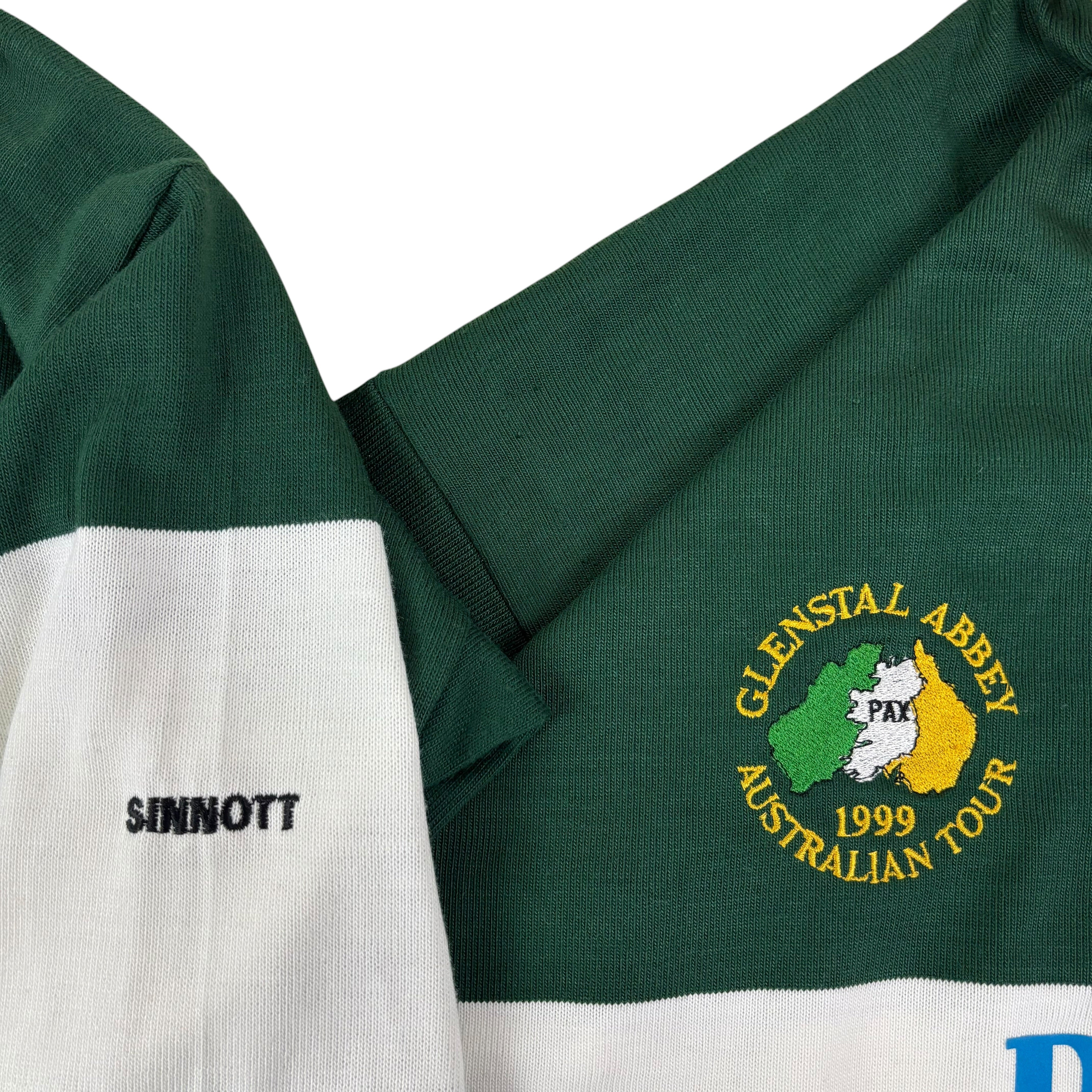 2x O’Neills Glenstal Abbey 1999 Australian Tour No.2 & No.7 LS Jerseys (XL)