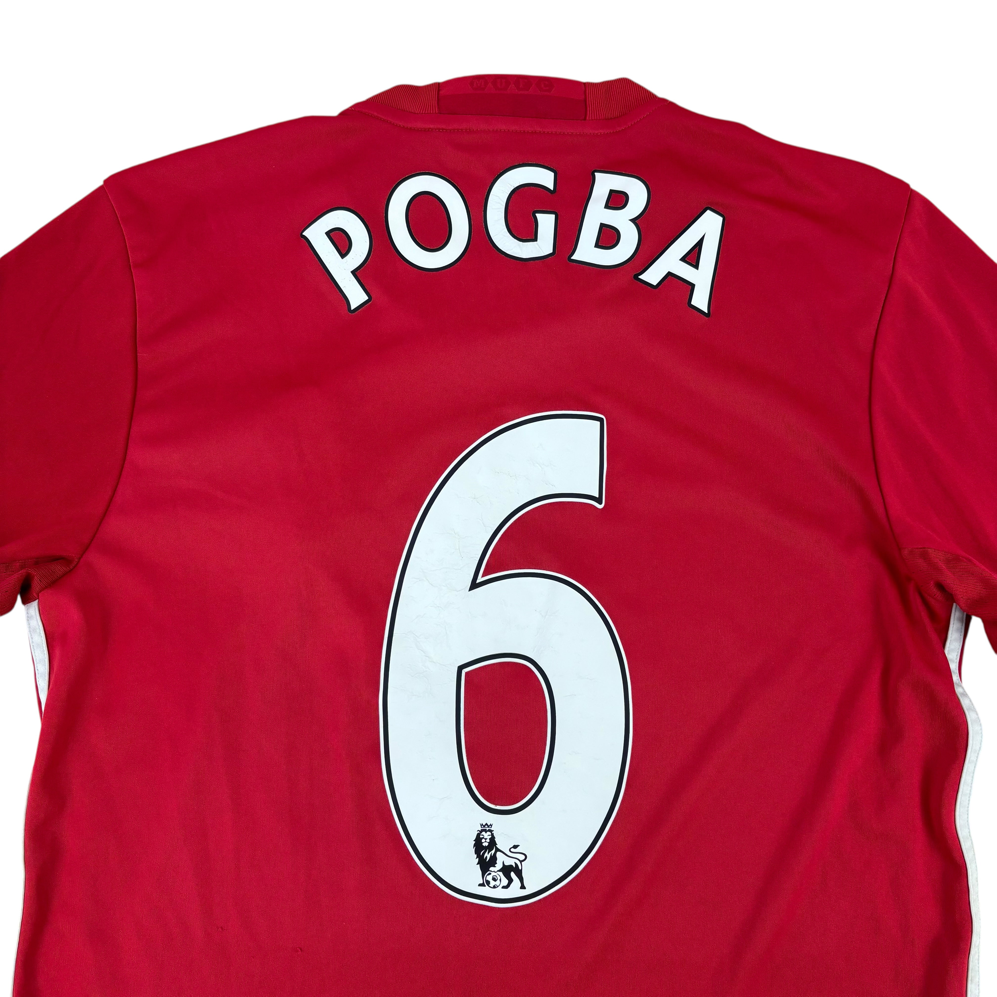 Adidas Manchester United FC 2016/17 Pogba No.6 Home Jersey (M)