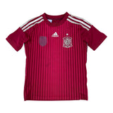 Adidas Spain National Team 2013/15 Home Jersey (9-10yrs)