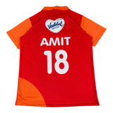 Knits SAMP XI New Jersey Softball Cricket League No.18 Jersey (L)