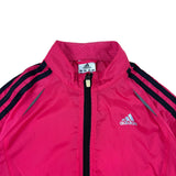 Adidas Y2K Pink Logo Windbreaker (Women’s S)