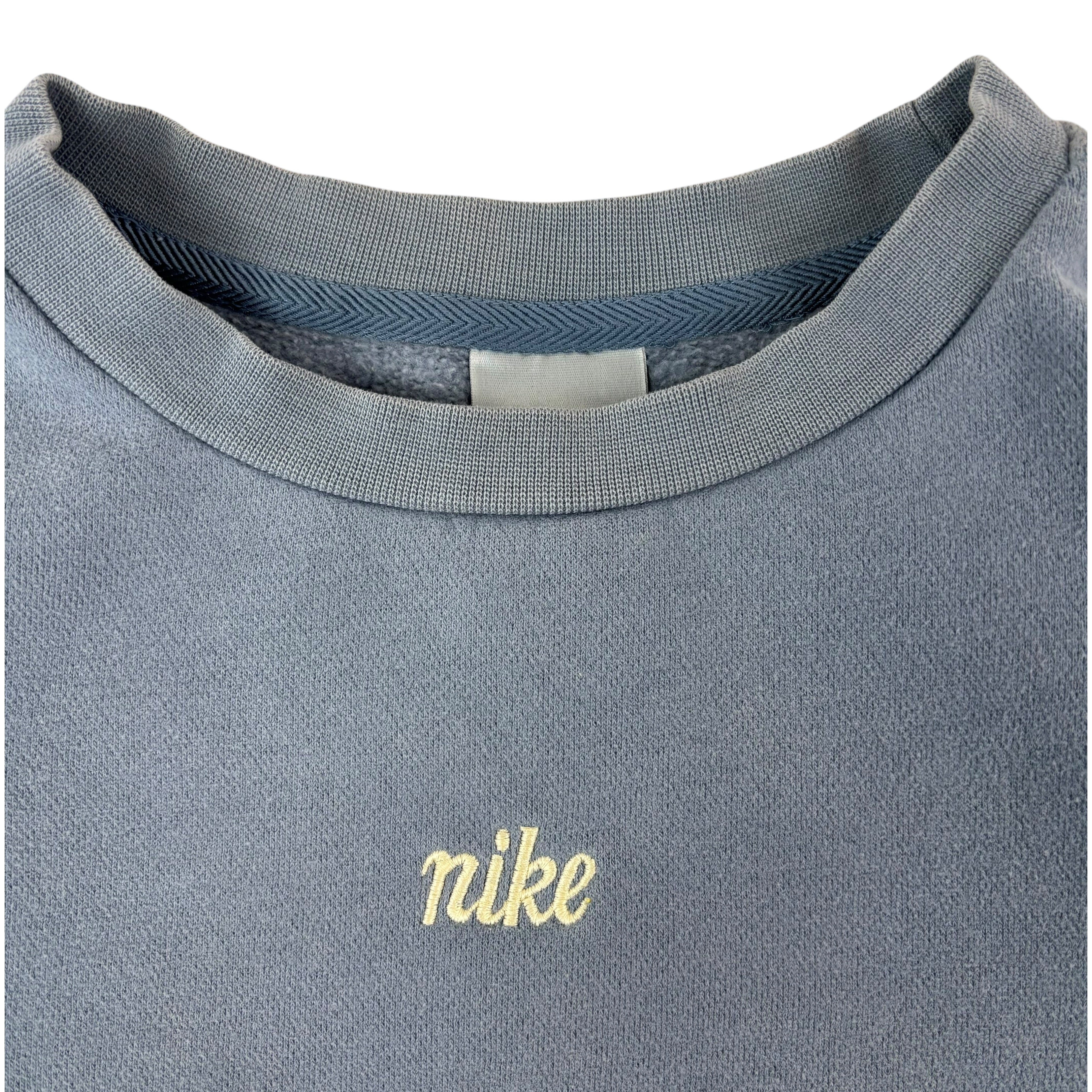 Nike Y2K Cropped Spell-Out Sweater (Women’s M)