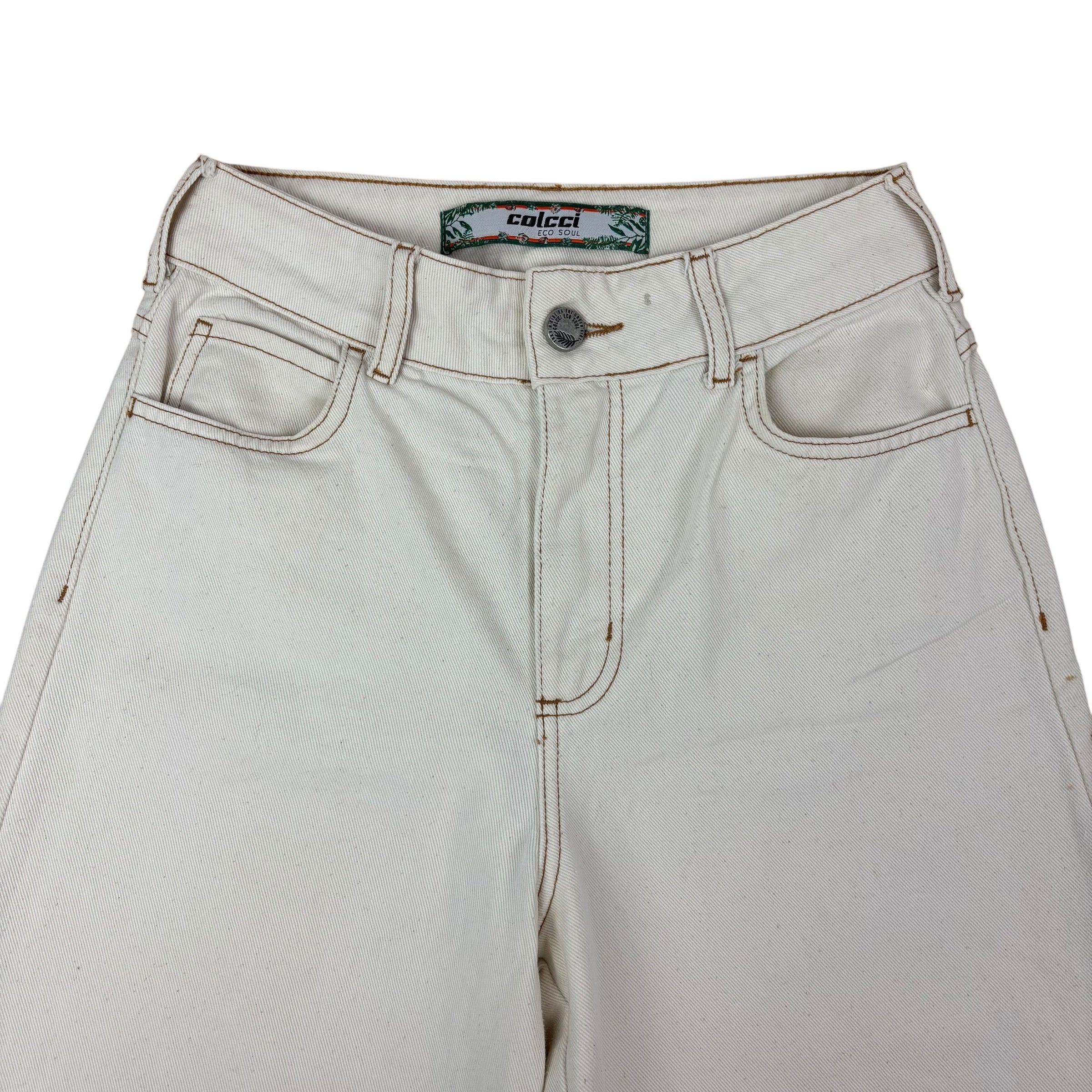 Colcci 90s White Jeans (Women’s XS)
