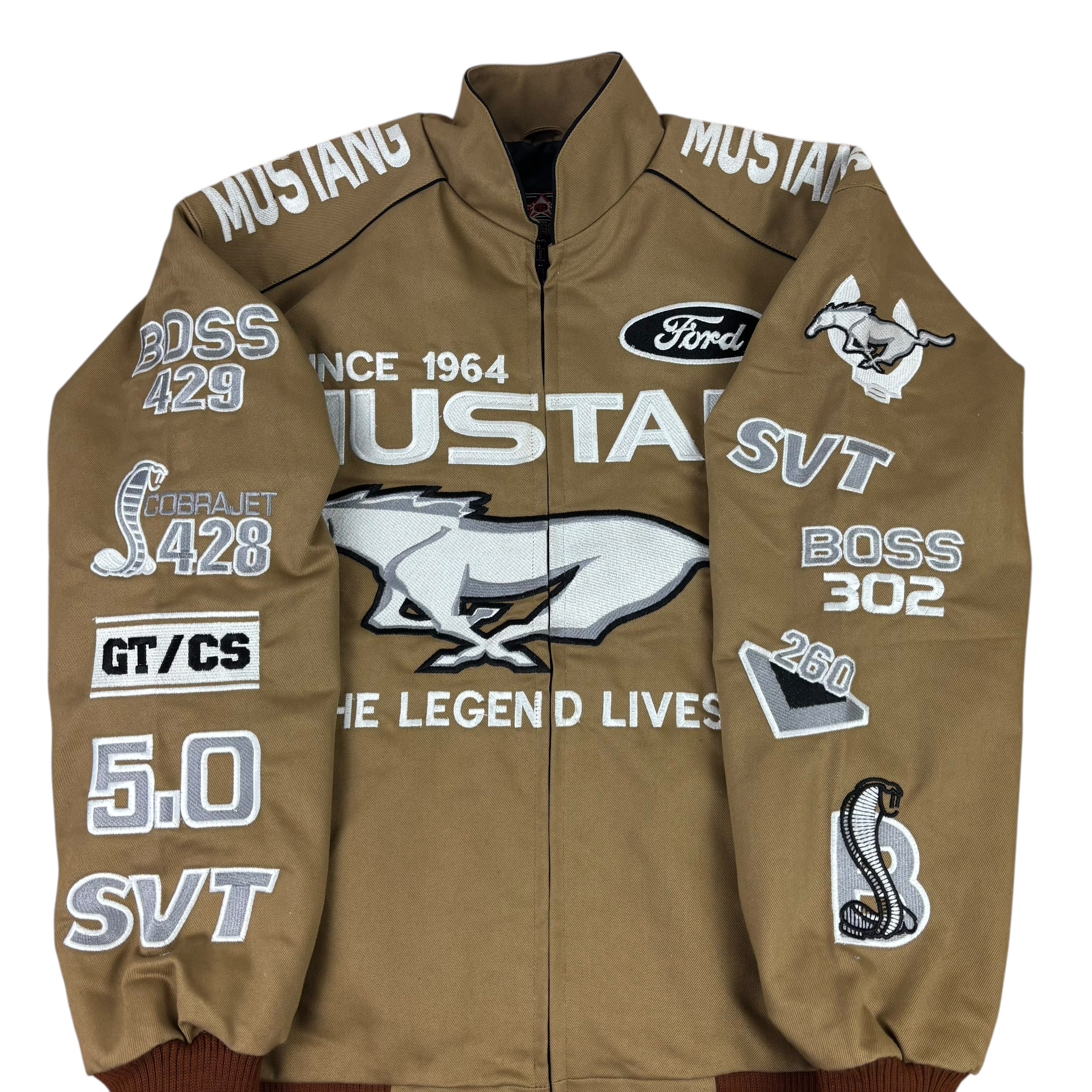 JHDesign Ford Mustang Nascar Racing Jacket (M)